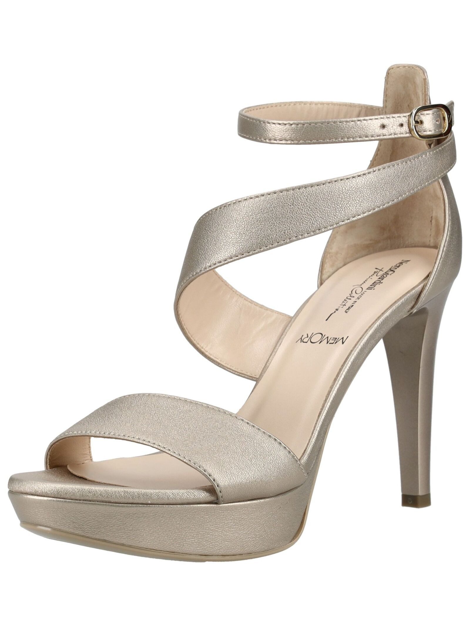 Nero Giardini Sandalen Leder High-Heel-Sandalette