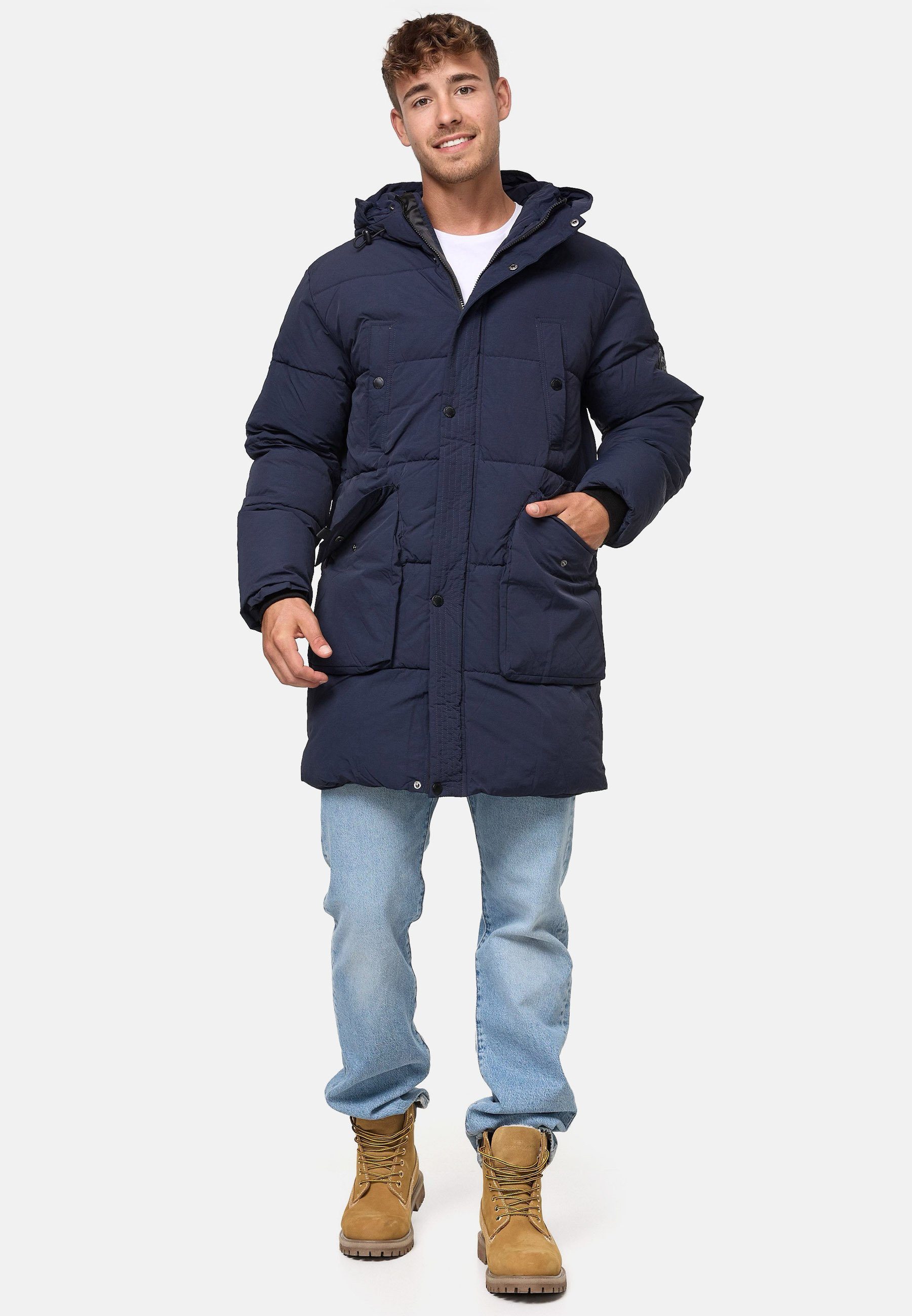 Indicode Winterjacke Herren Dexter Jacke Winter Herrenjacke