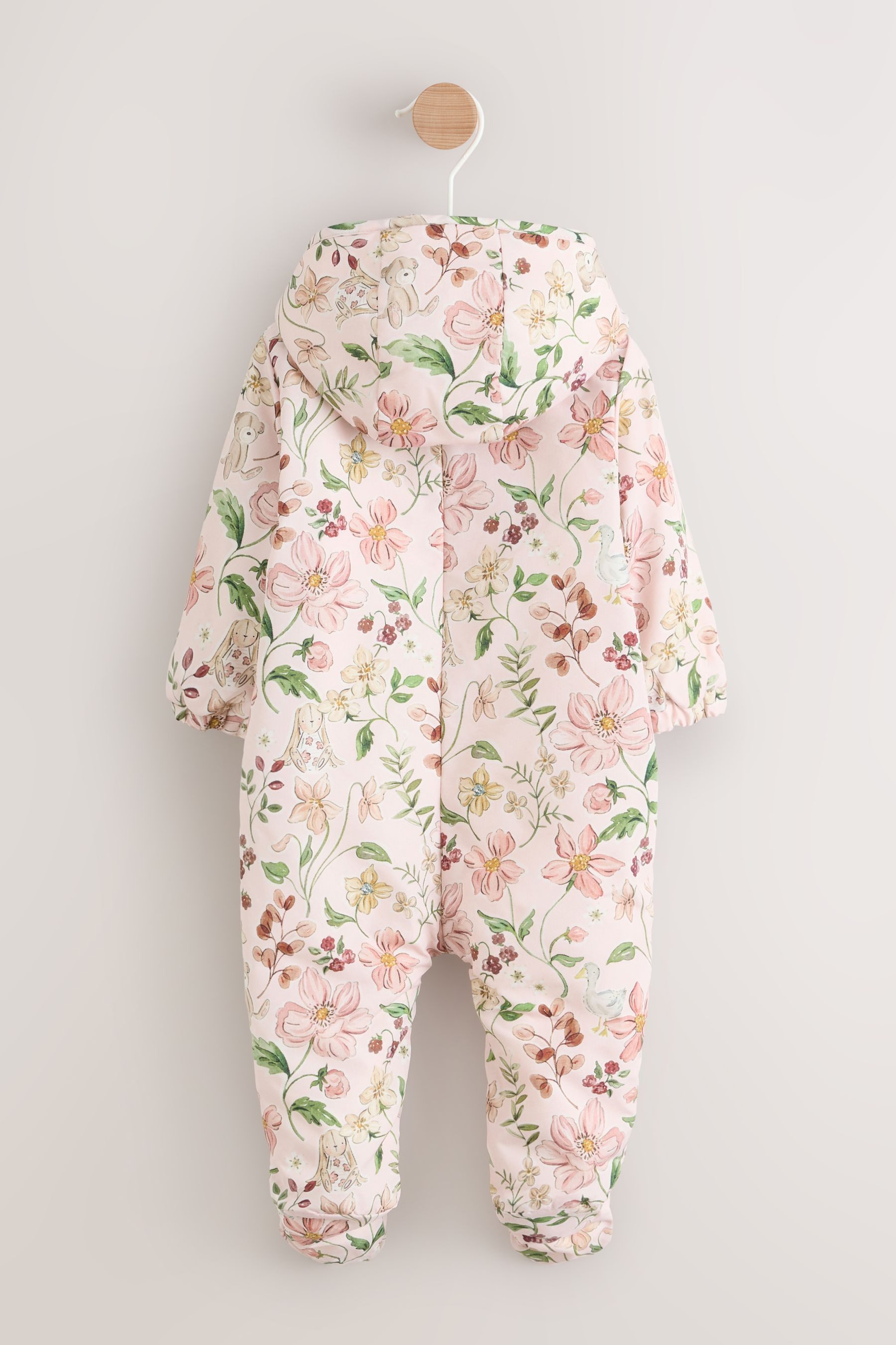 Next Overall Baby Strampler mit Kapuze aus Polyamid (1-tlg)
