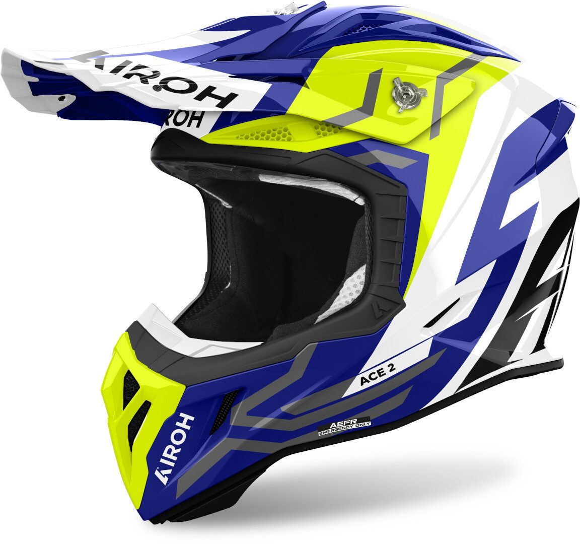 Airoh Motocrosshelm Aviator Ace 2 Ground Motocross Helm, Bluetooth