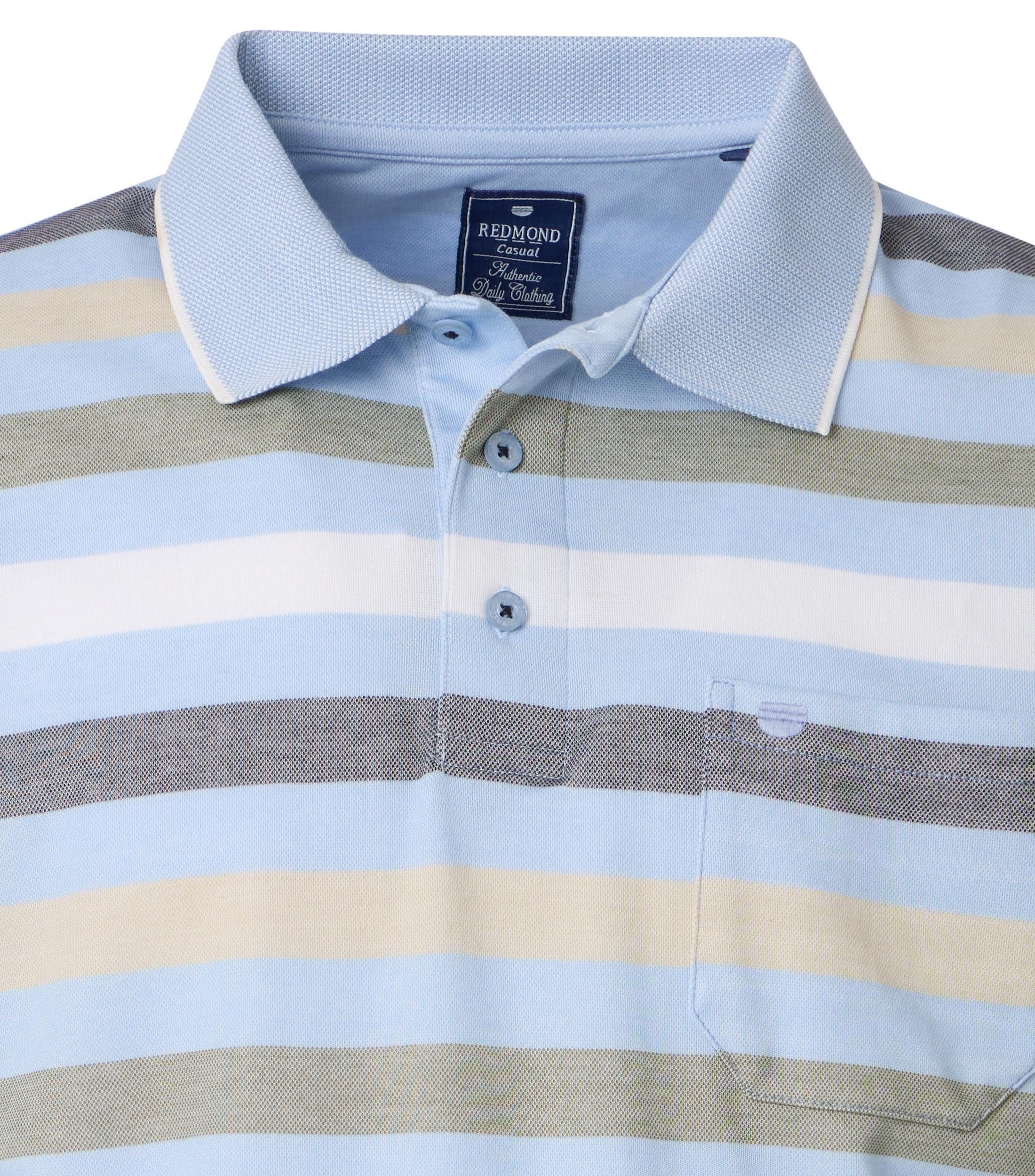 Redmond Poloshirt andere Muster
