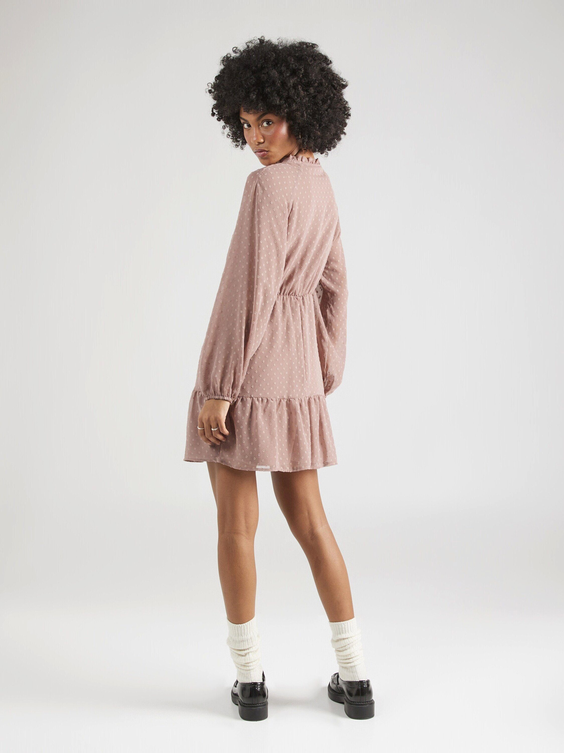 Vila Spitzenkleid DOBBY (1-tlg) Rüschen günstig online kaufen