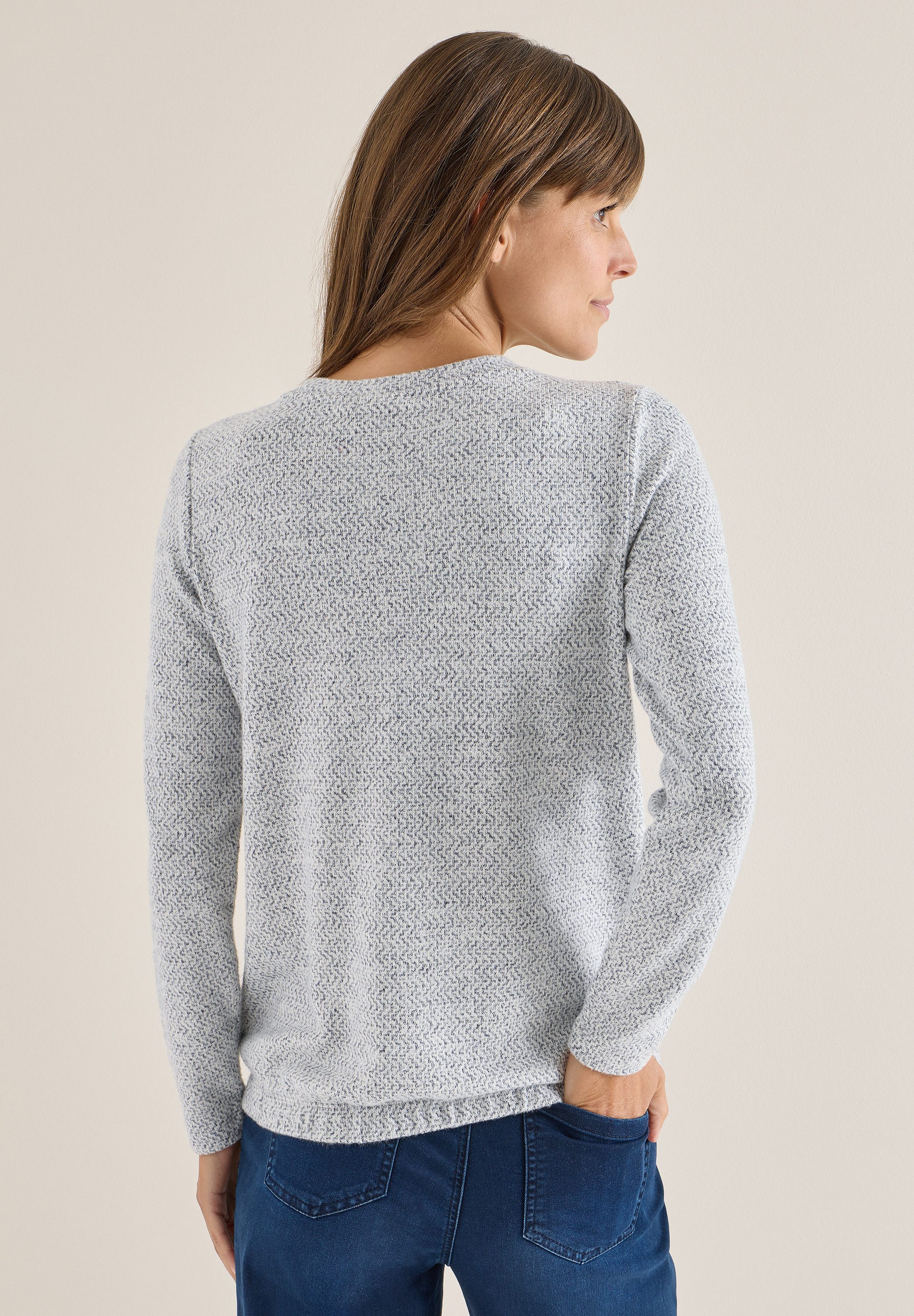 CECIL Langarmshirt mit Elastiksaum günstig online kaufen