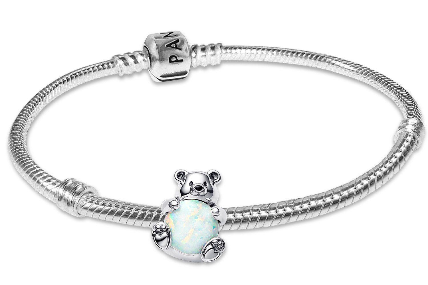 Pandora Charm-Armband Starterset für Polarbär Silber günstig online kaufen