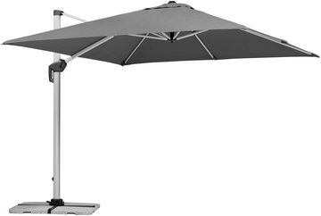 Schneider Schirme Ampelschirm Monaco, LxB: 300x300 cm, mit Schutzhülle und Schirmständer, ohne Wegeplatten