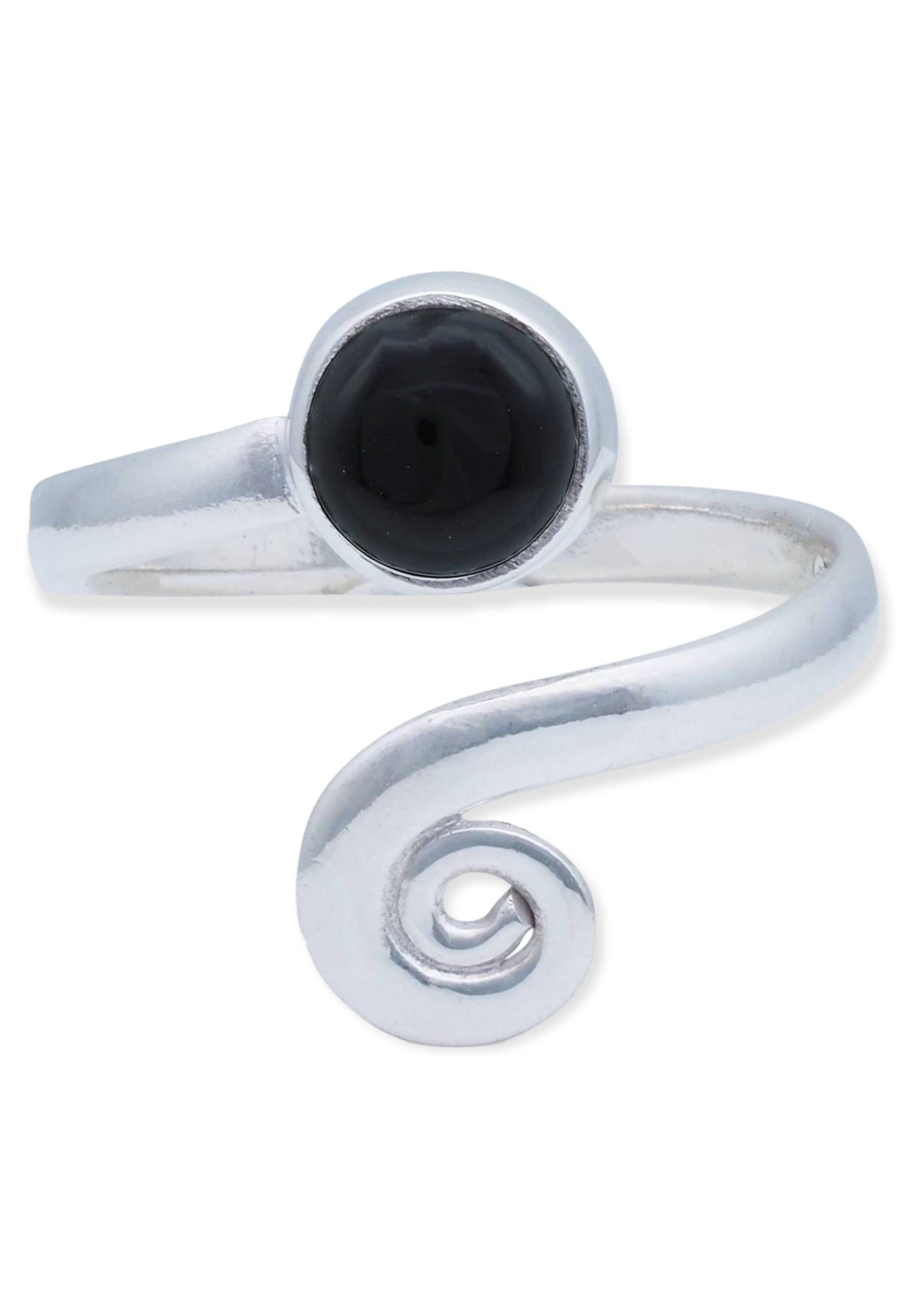 mantraroma mit Silber Onyx 925er Silberring