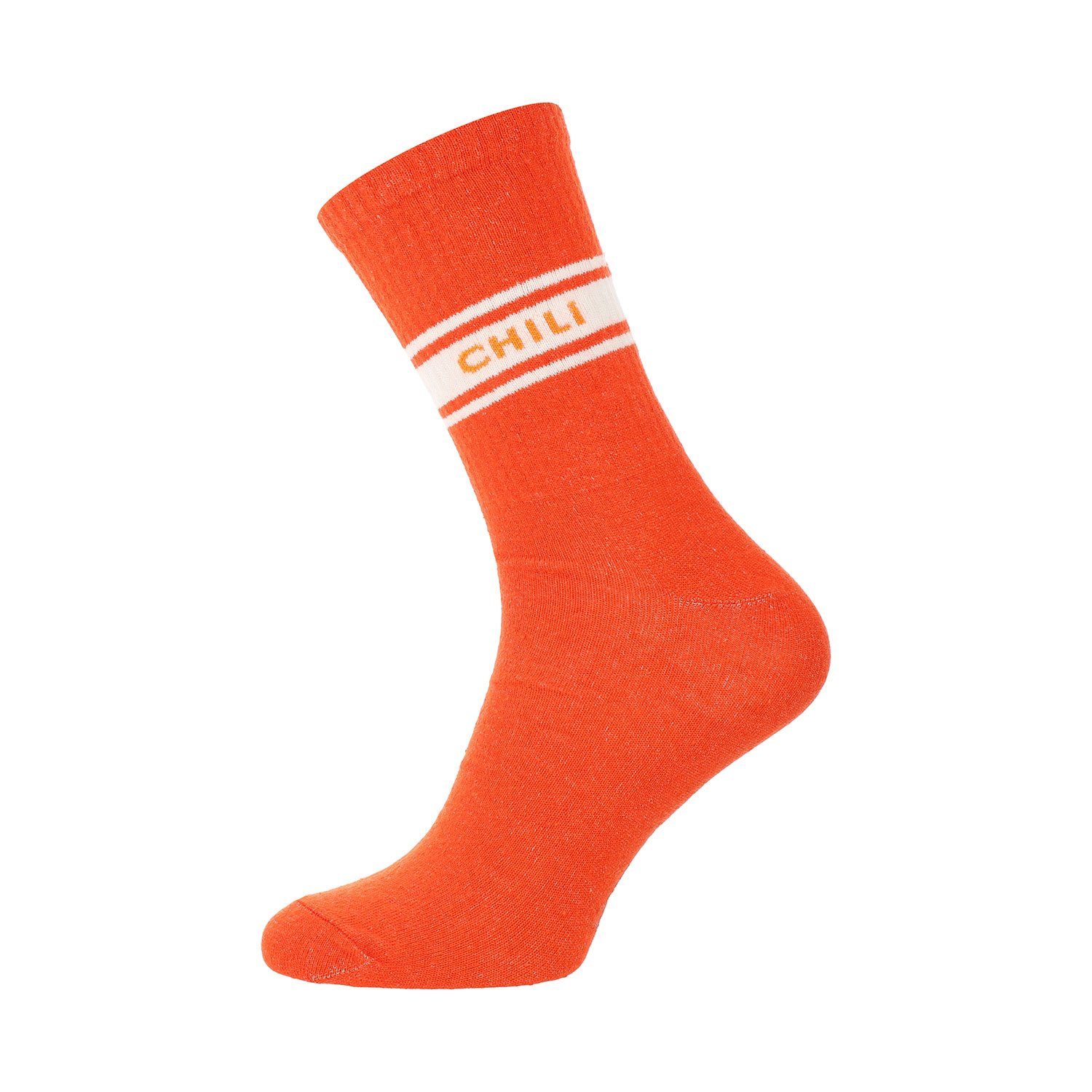 Socken unisex College Lifestyle (6-Paar) Chili Socke neutral