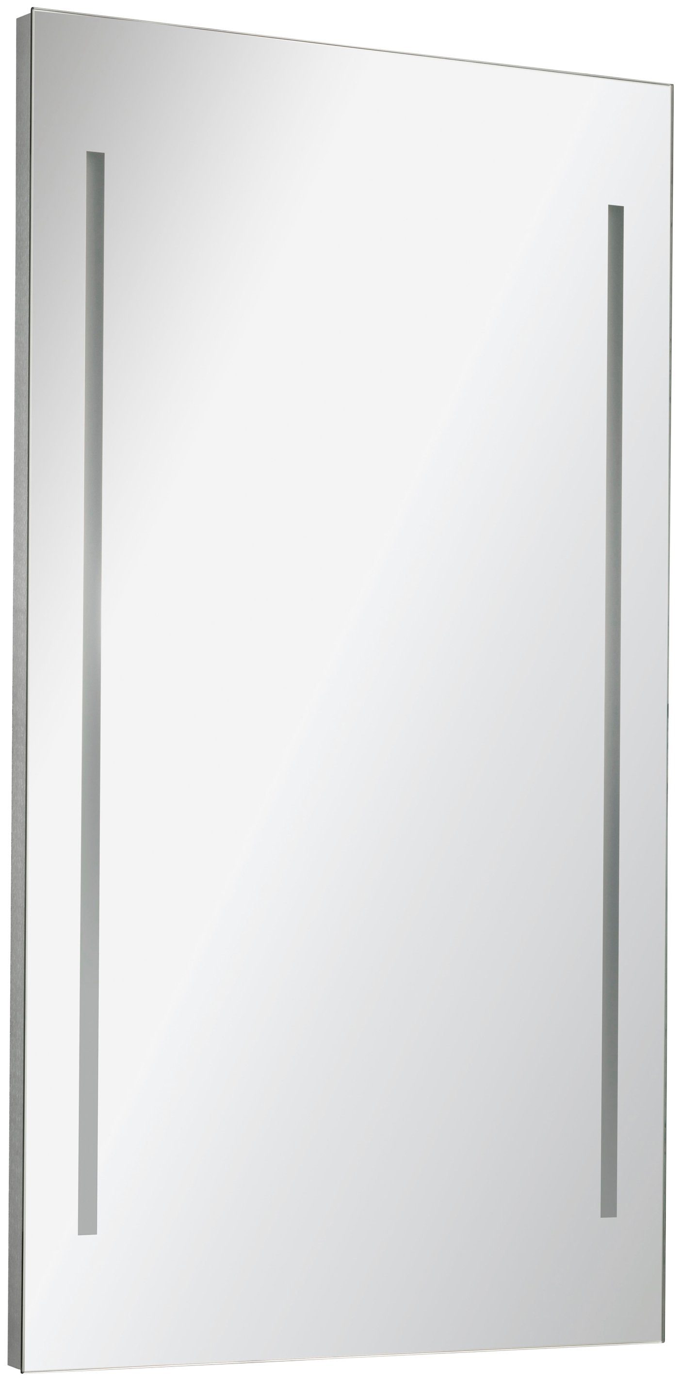 FACKELMANN Badspiegel AL 55 (1-St), Spiegel mit LED, Breite 55cm