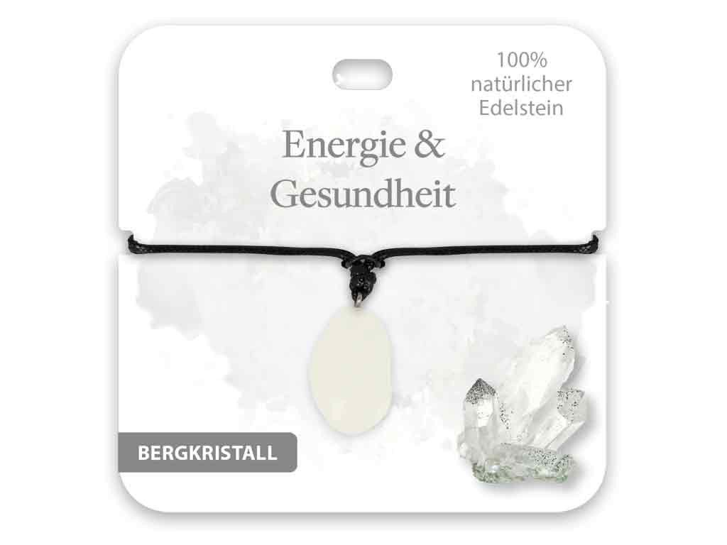 bb Klostermann Kette mit Anhänger BB Klostermann Edelstein Kette Bergkristall Energie und Gesundheit