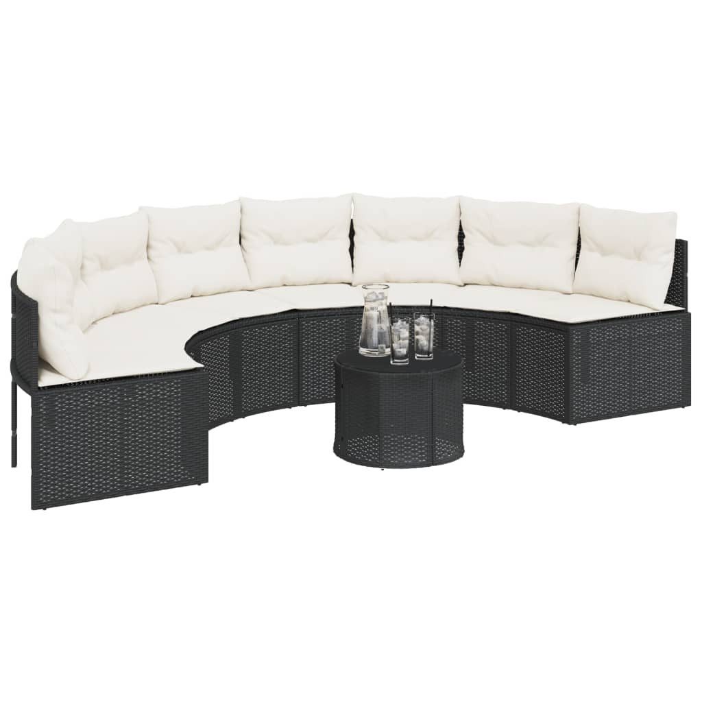 vidaXL Loungesofa Gartensofa mit Tisch und günstig online kaufen