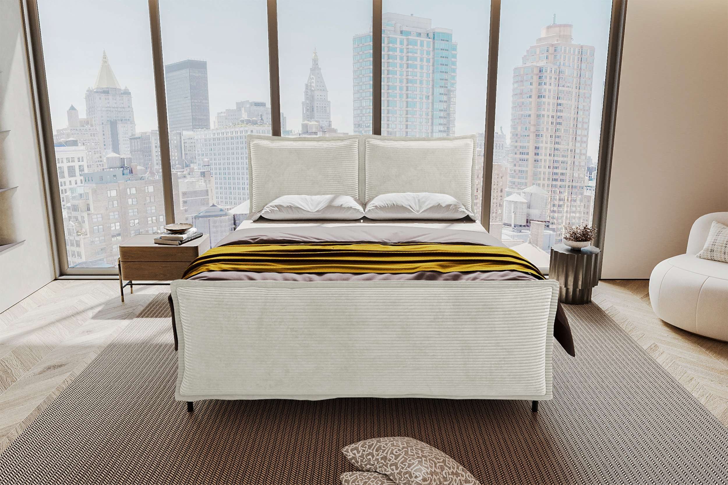 99rooms Boxspringbett Vero (Schlafzimmerbett, Bett), 140/160/180/200x200 cm günstig online kaufen