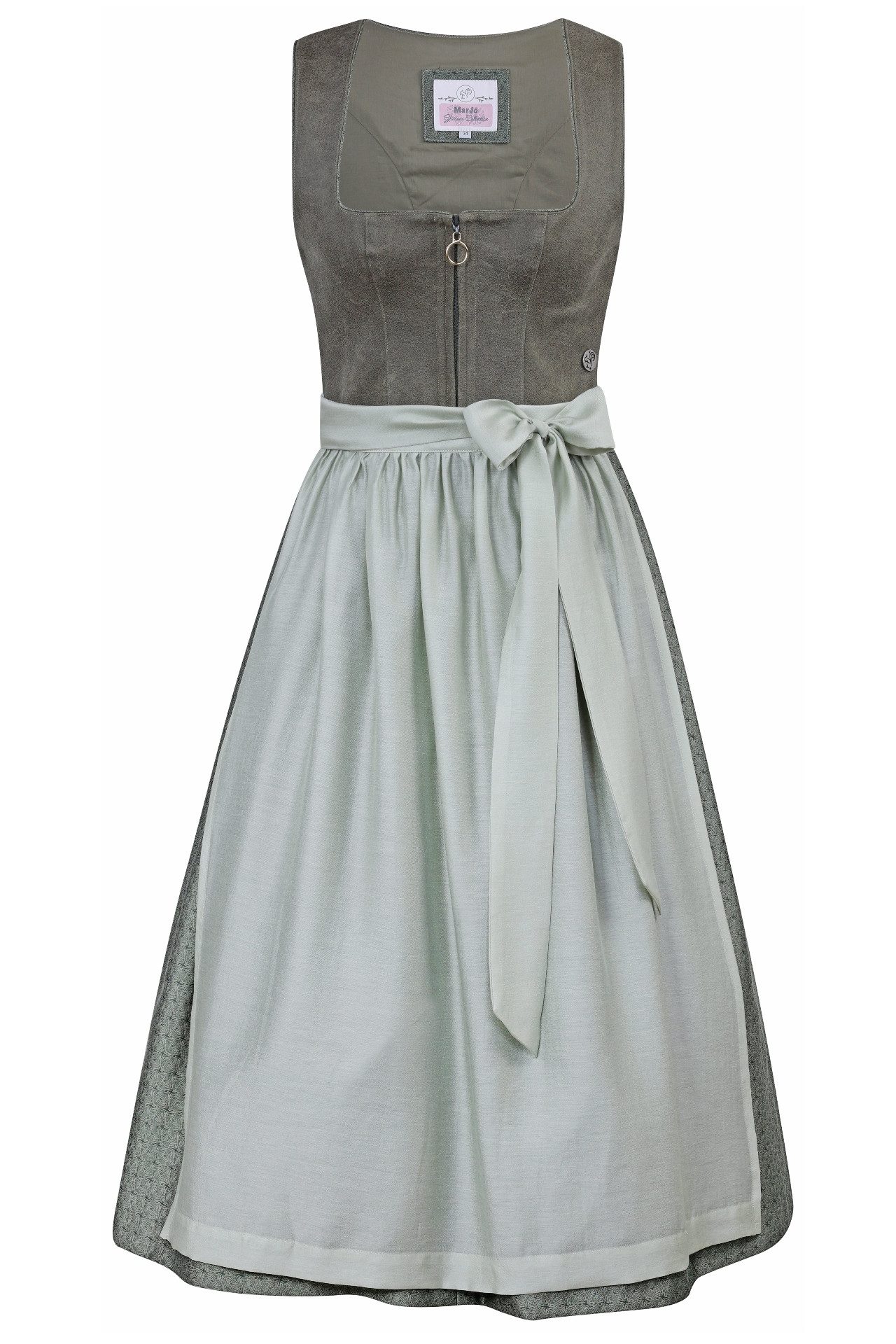 MarJo Dirndl Midi Dirndl 2tlg. - PETERSHAUSEN - artischocke/jadegrün