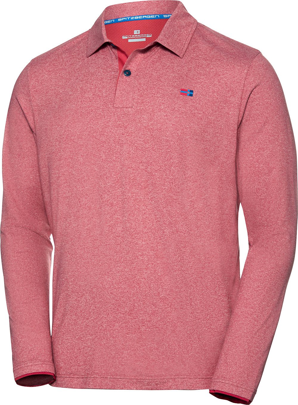 Spitzbergen Langarm-Poloshirt Für alle Freizeitaktivitäten geeignet günstig online kaufen