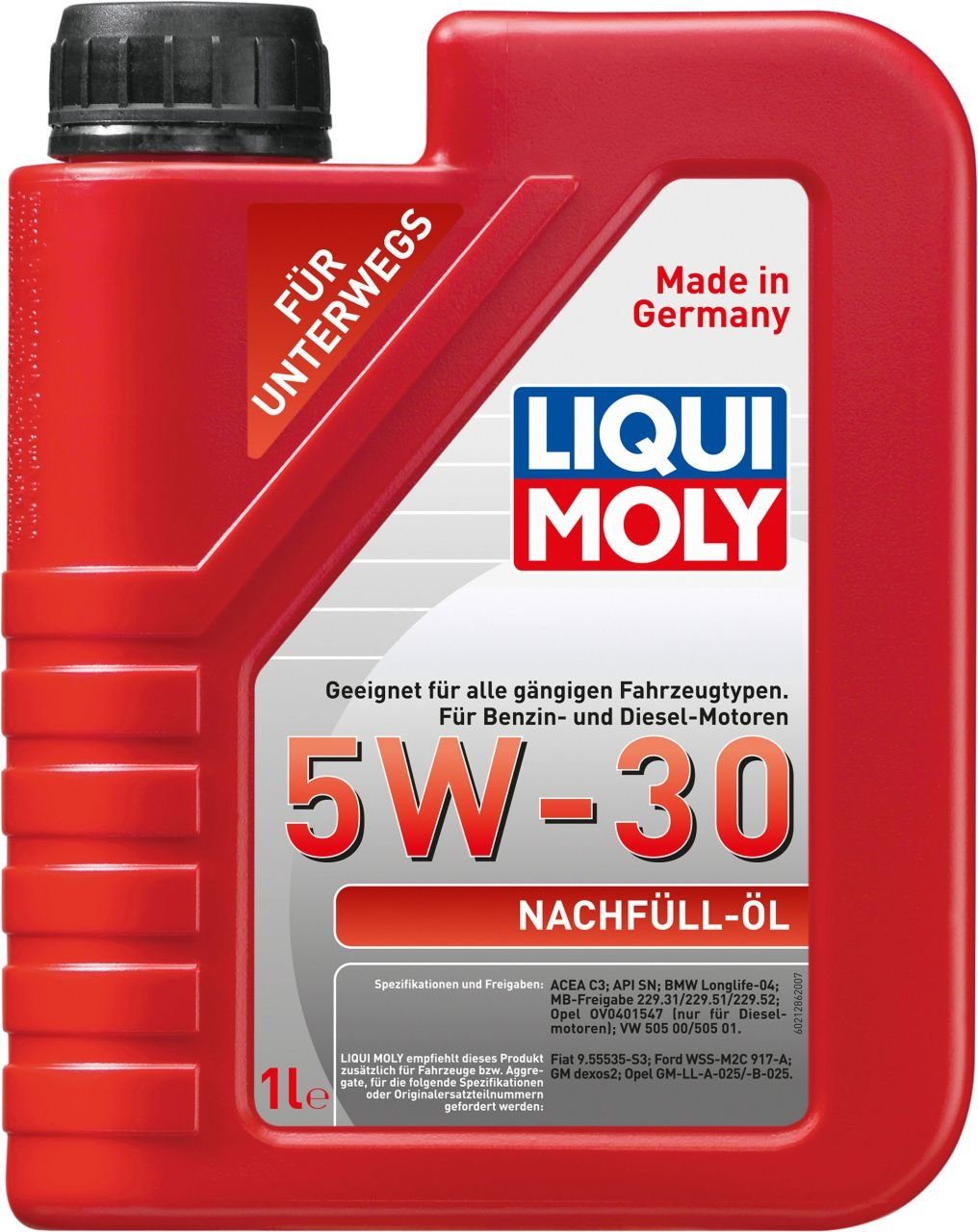 Liqui Moly Universalöl Liqui Moly Nachfüll-Öl 5W-30 1 L