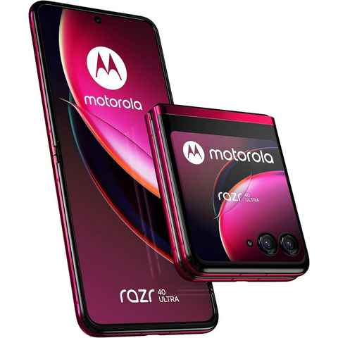 Motorola Razr 40 Ultra Smartphone (17,52 cm/6,9 Zoll, 256 GB Speicherplatz, 12 MP Kamera, AMOLED, Android 13, Dolby Atmos)