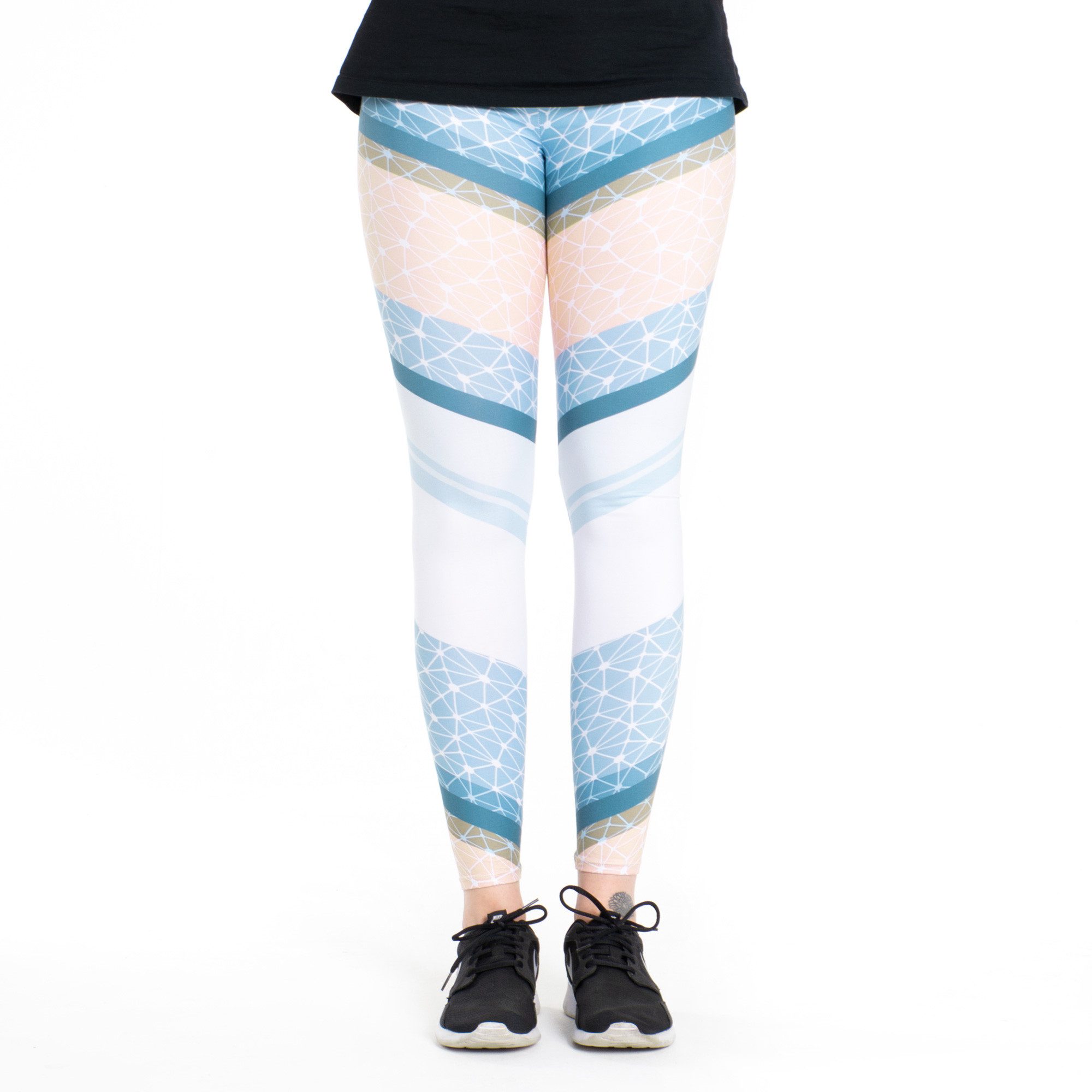 Leggings Motiv-Leggings (Einheitsgröße) - Design Lines & Dots