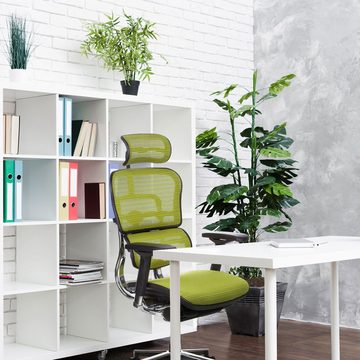hjh OFFICE Drehstuhl Luxus Chefsessel ERGOHUMAN Netzstoff (1 St), Bürostuhl ergonomisch