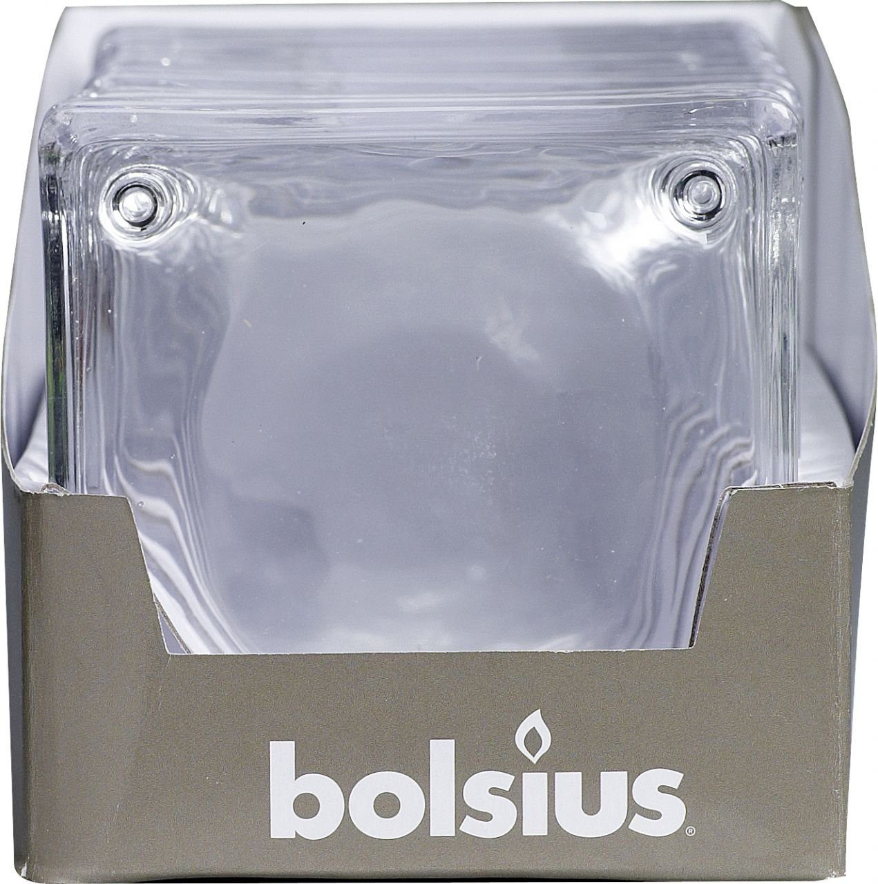 Bolsius Dekofigur Bolsius Kerzenteller für Kerzen, und Teelichter 10