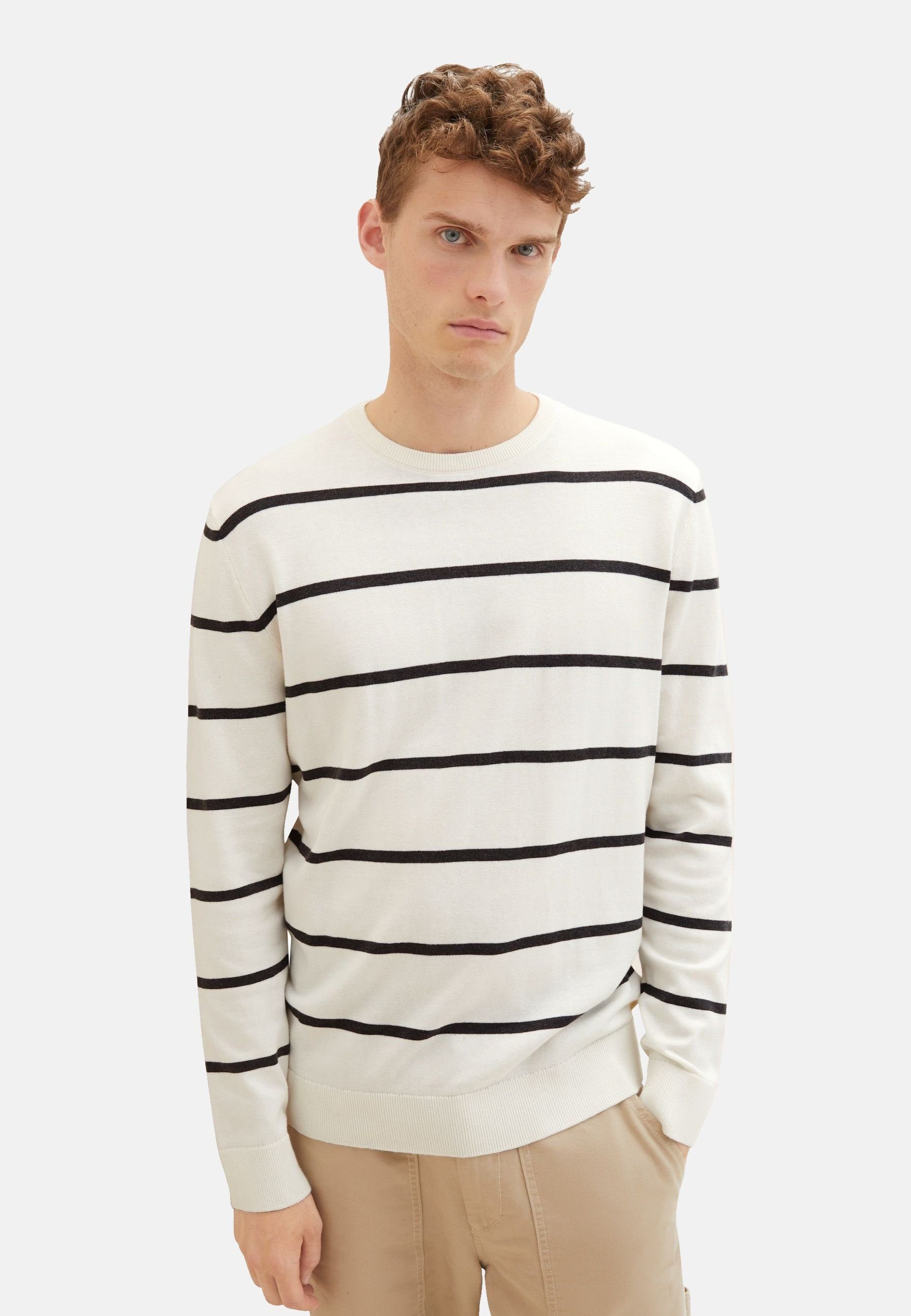 TOM TAILOR Strickpullover Strickpullover Pullover R-Neck günstig online kaufen
