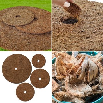 Kubus Mulchplatte Mulchscheiben aus Kokos, (1-tlg), Recycelbar