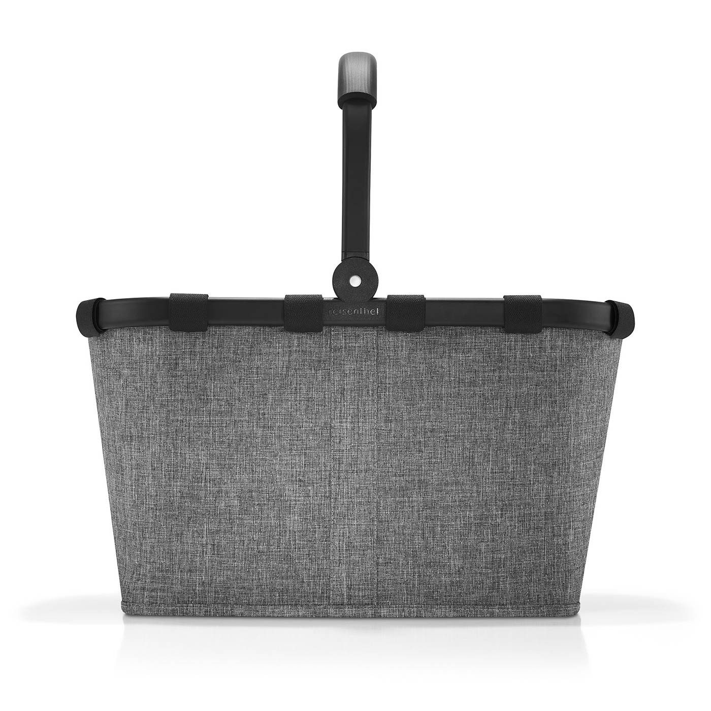 REISENTHEL® Einkaufskorb carrybag, 22 l, Standfüße, ummantelter Griff zum Umklappen, Innentasche Reißverschluss