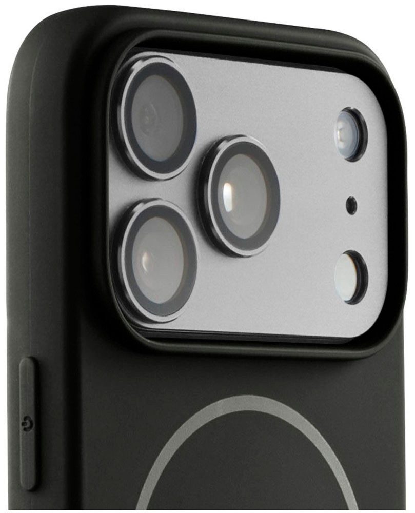 Hama Smartphone-Hülle Handyhülle für Apple iPhone 17 Pro Max 18 Pro Max mit Magnetring, Magnetisch, Kratzschutz, bezogene Seitentasten, präzise Aussparung – Bild 4 von 5