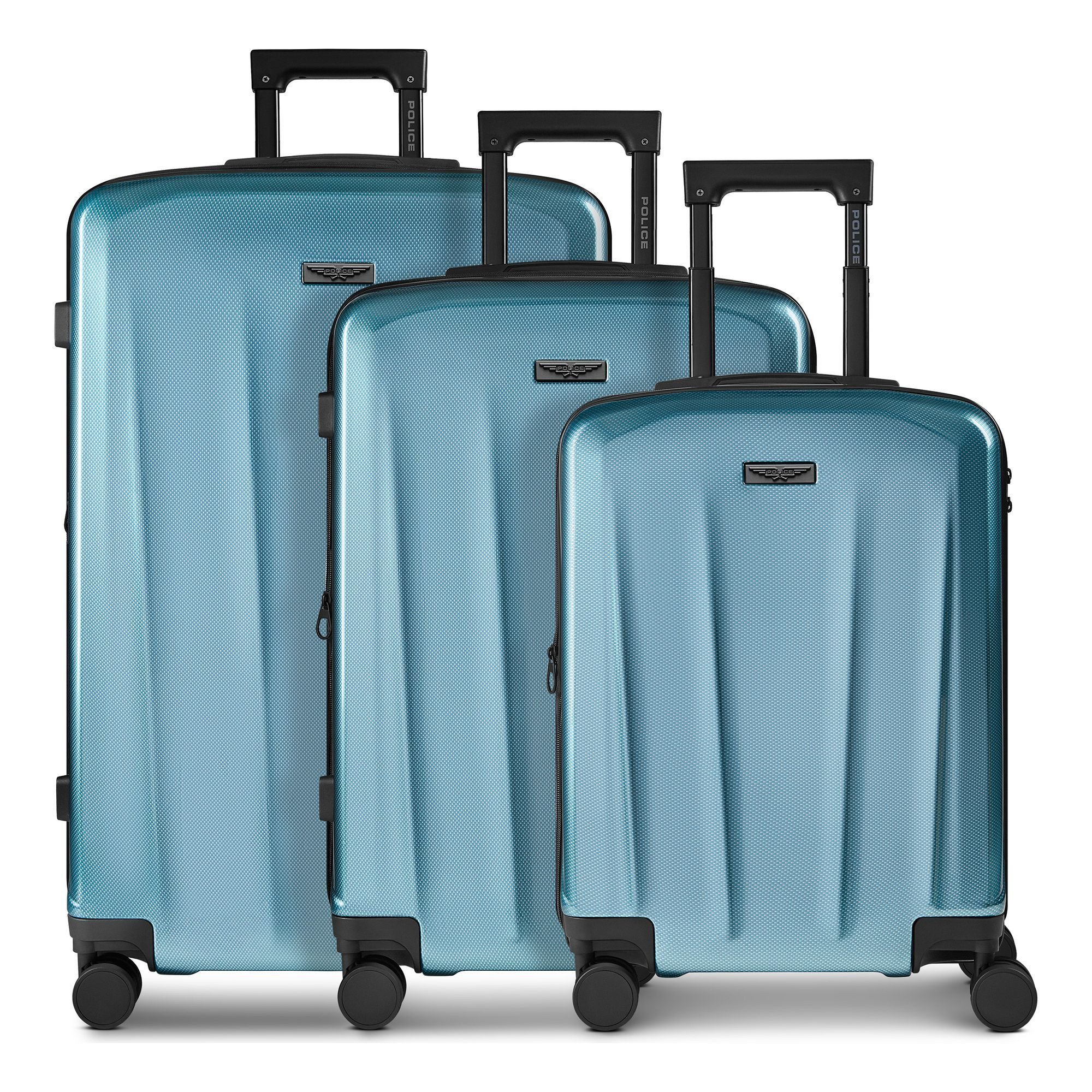 Police Trolleyset New York, 4 Rollen, (3-teilig, 3 tlg), ABS