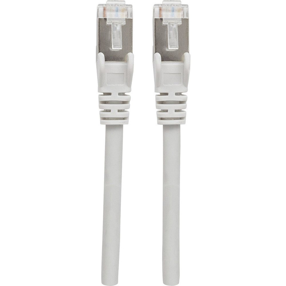 Intellinet Intellinet 741040 RJ45 Patchkabel CAT 6a S/FTP 10.00 m Grau Folienschi Netzkabel, (1000.00 cm)