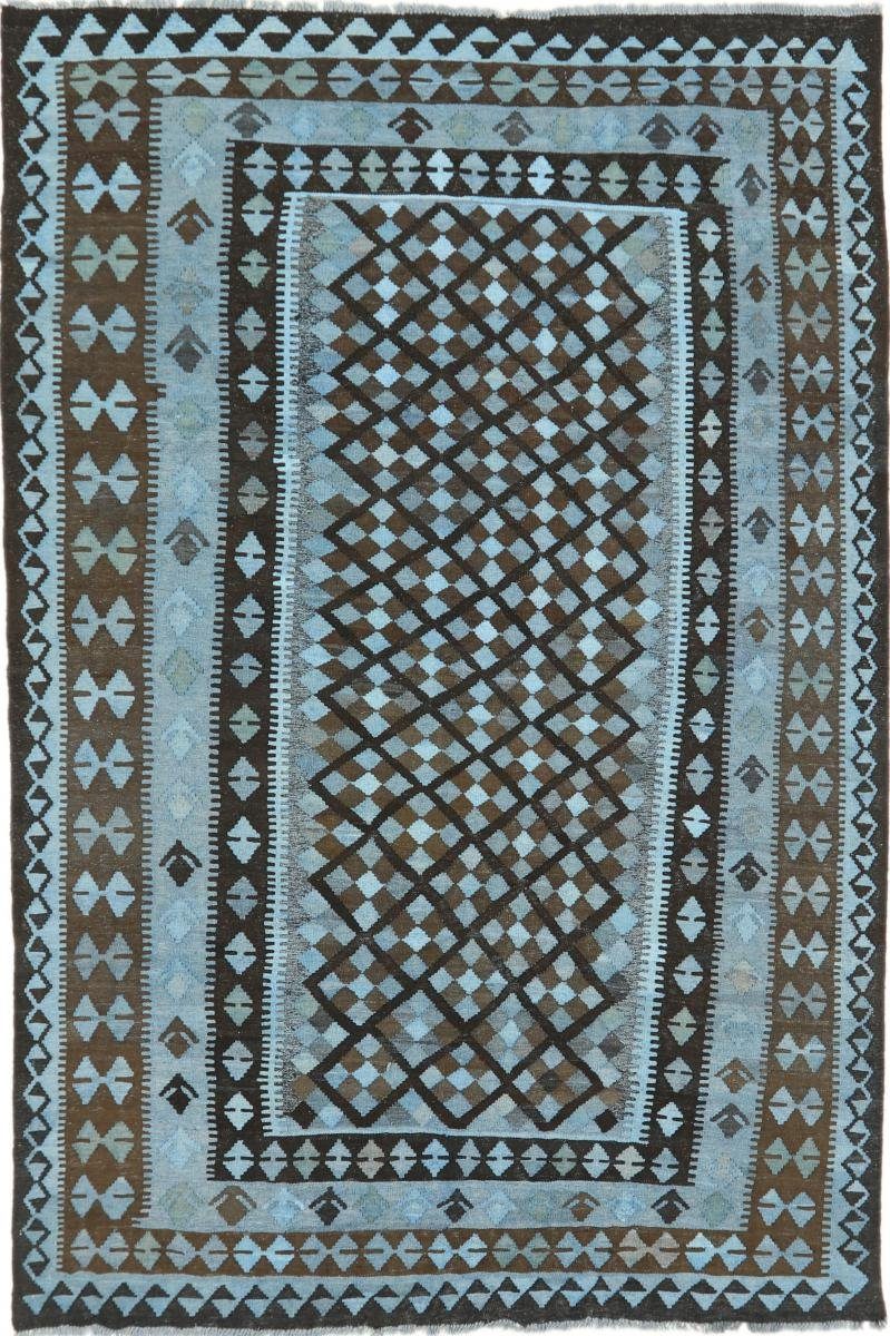 Orientteppich Kelim Afghan Heritage Limited 195x287 Handgewebter Moderner, Nain Trading, rechteckig, Höhe: 3 mm | Kurzflor-Teppiche