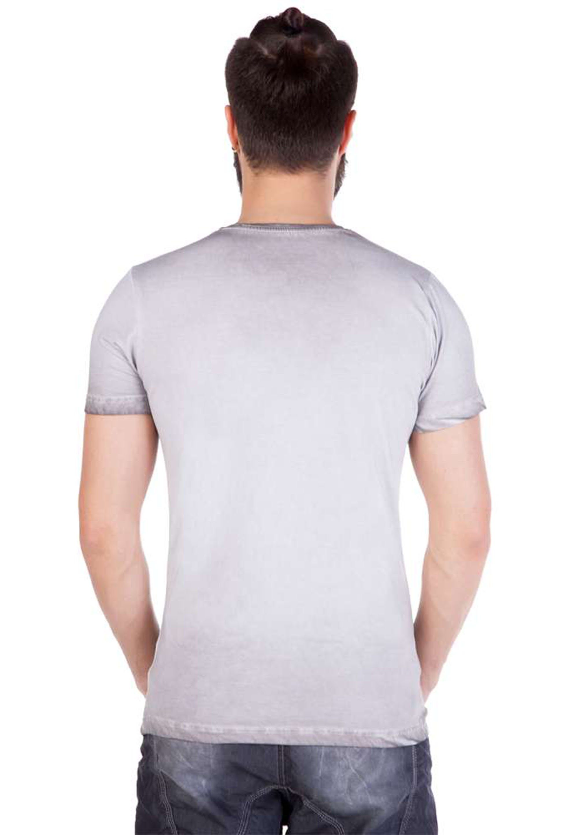 trendigem Baxx T-Shirt & Frontprint Cipo mit