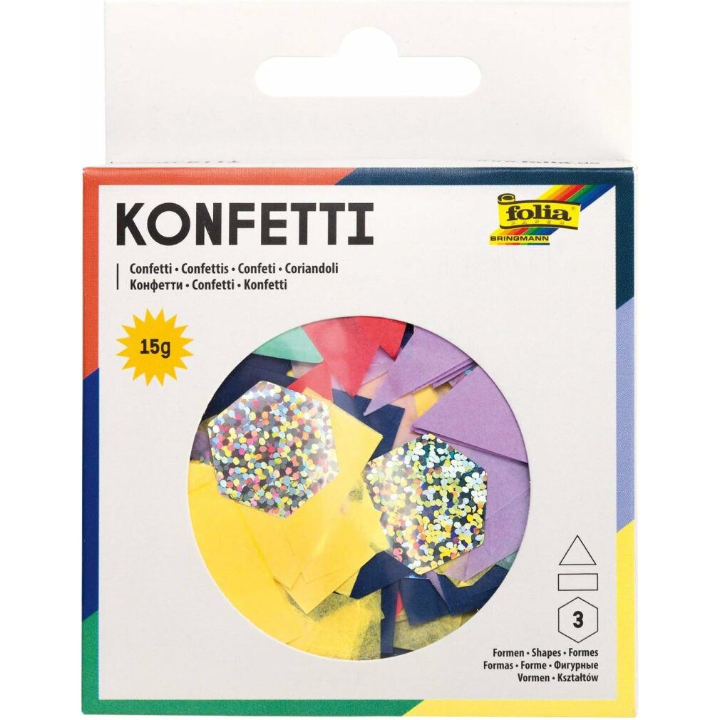 Streudeko Modern Chic Confetti 15g Assorted Colours Ideal For Festive Decoration