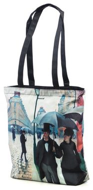 Luckyweather not just any other day Shopper Einkaufstasche / Shopping Bag Motiv RAINY DAY IN PARIS