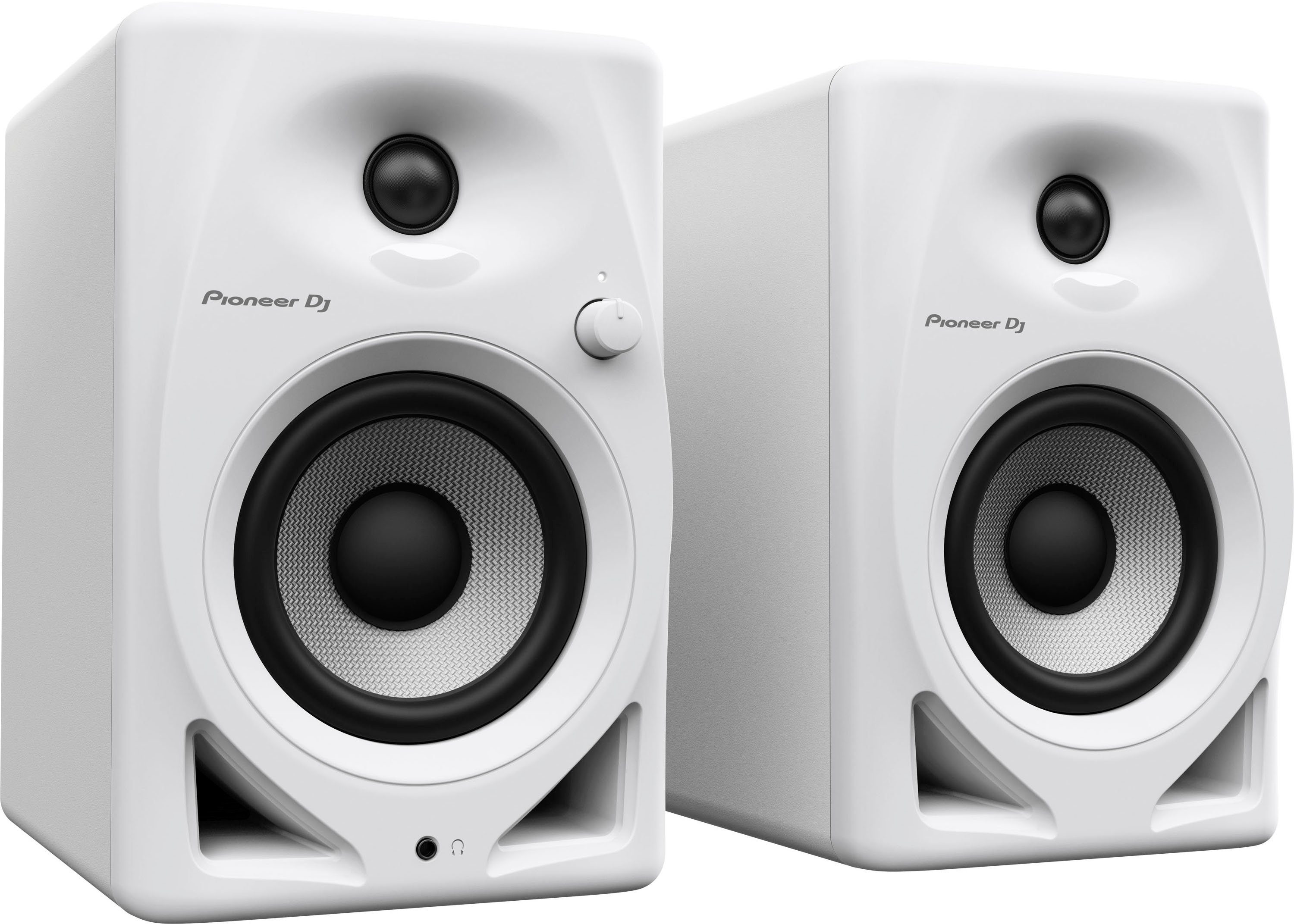 Pioneer DJ DM-40D 4" Stereo Lautsprecher (40 W) weiß
