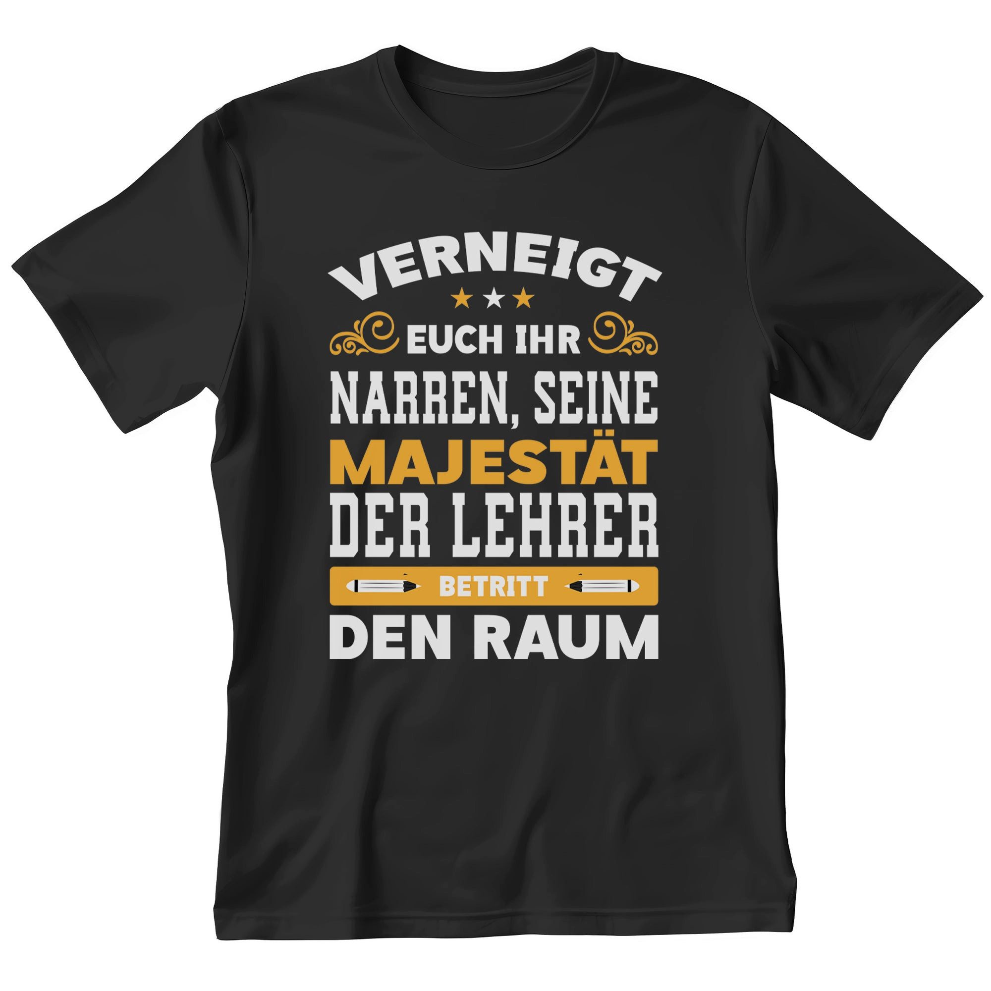 T-Shirt Lehrer Geschenk Männer Spruch Beruf Studium Abschluss