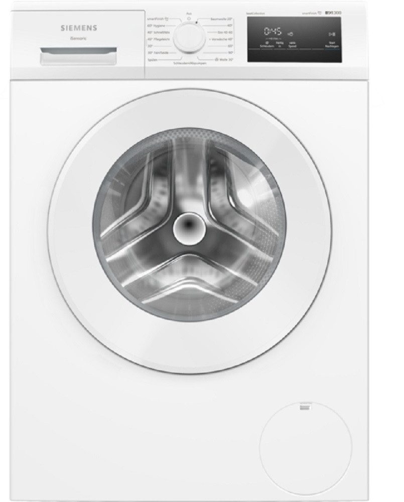 SIEMENS Waschmaschine iQ300 WM14N0H5, 8 kg, 1400 U/min, mit smartFinish-Programm zur Faltenreduzierung