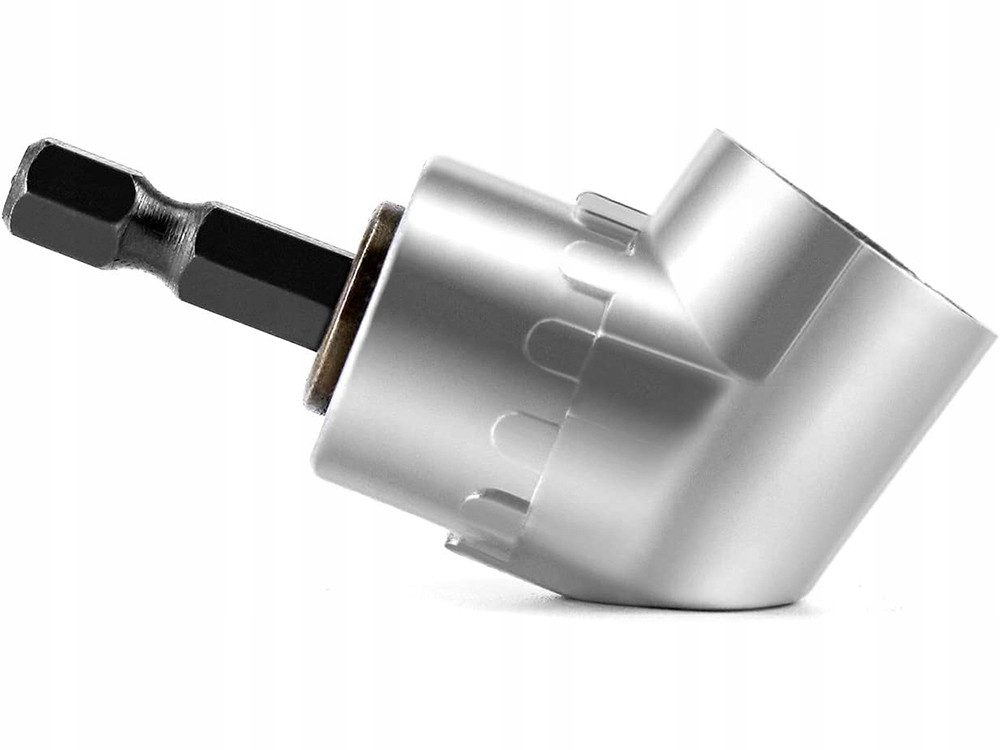 VERK GROUP Winkelschraubvorsatz Bit Winkelschrauber Vorsatz 105° Winkelaufsatz 1/4" HEX, (1-tlg), 105° Winkel, 1/4" HEX