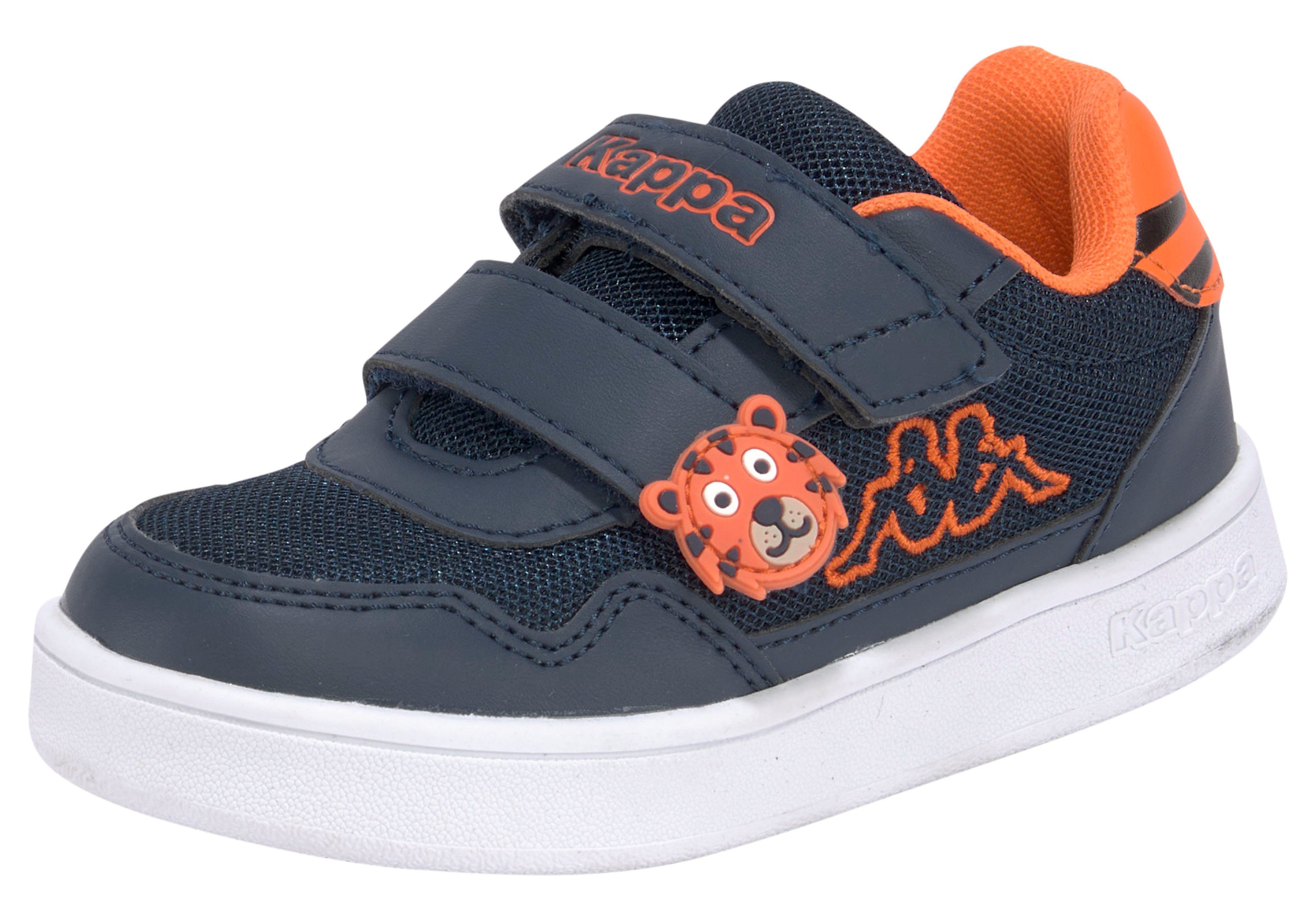 Kappa Sneaker mit Klettverschluss navy-orange