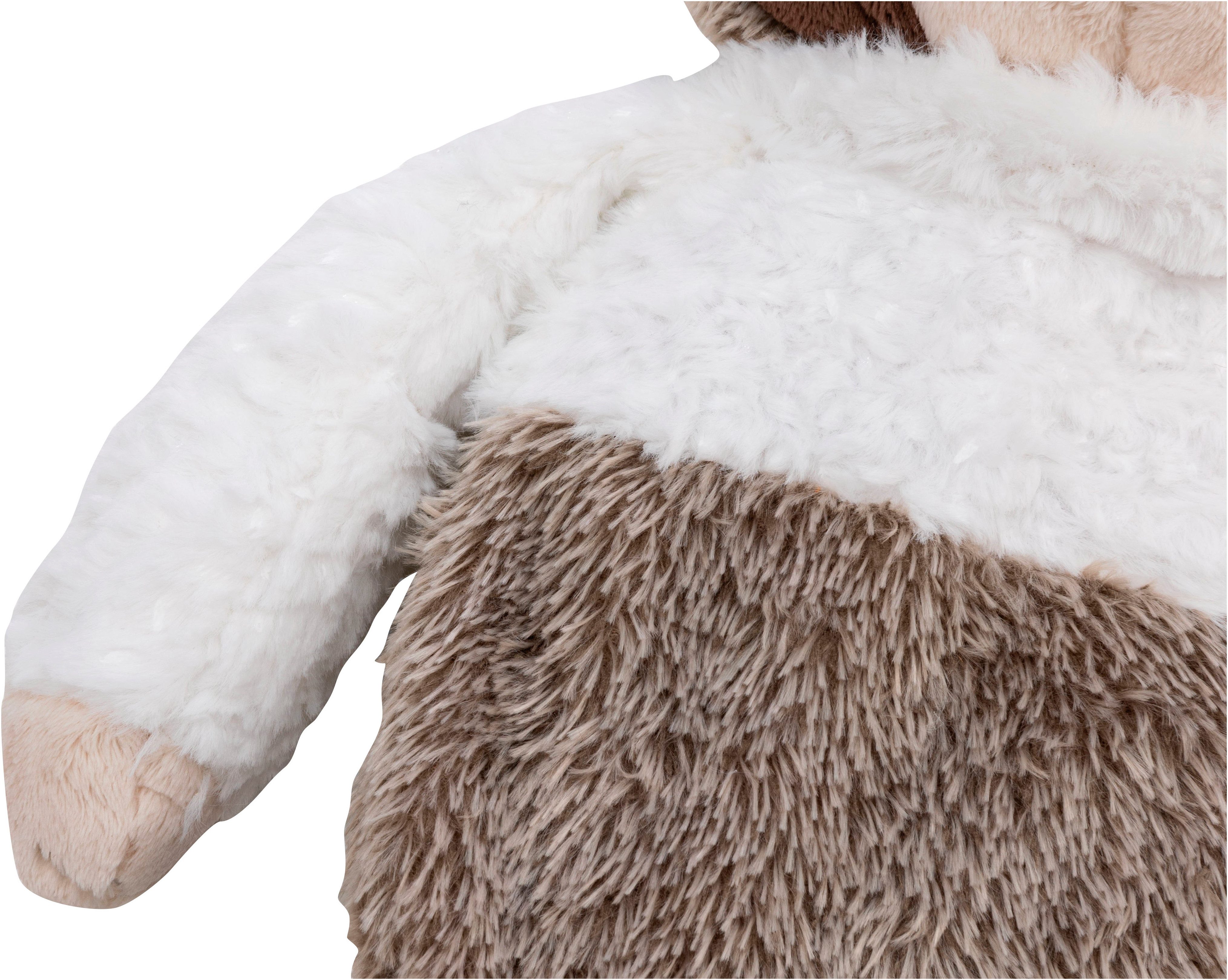 Nici Wärmflasche Winter, Faultier Izzy Icetumbler, 300 ml, 34 cm, 2in1 - Kuscheltier & Wärmflasche in einem