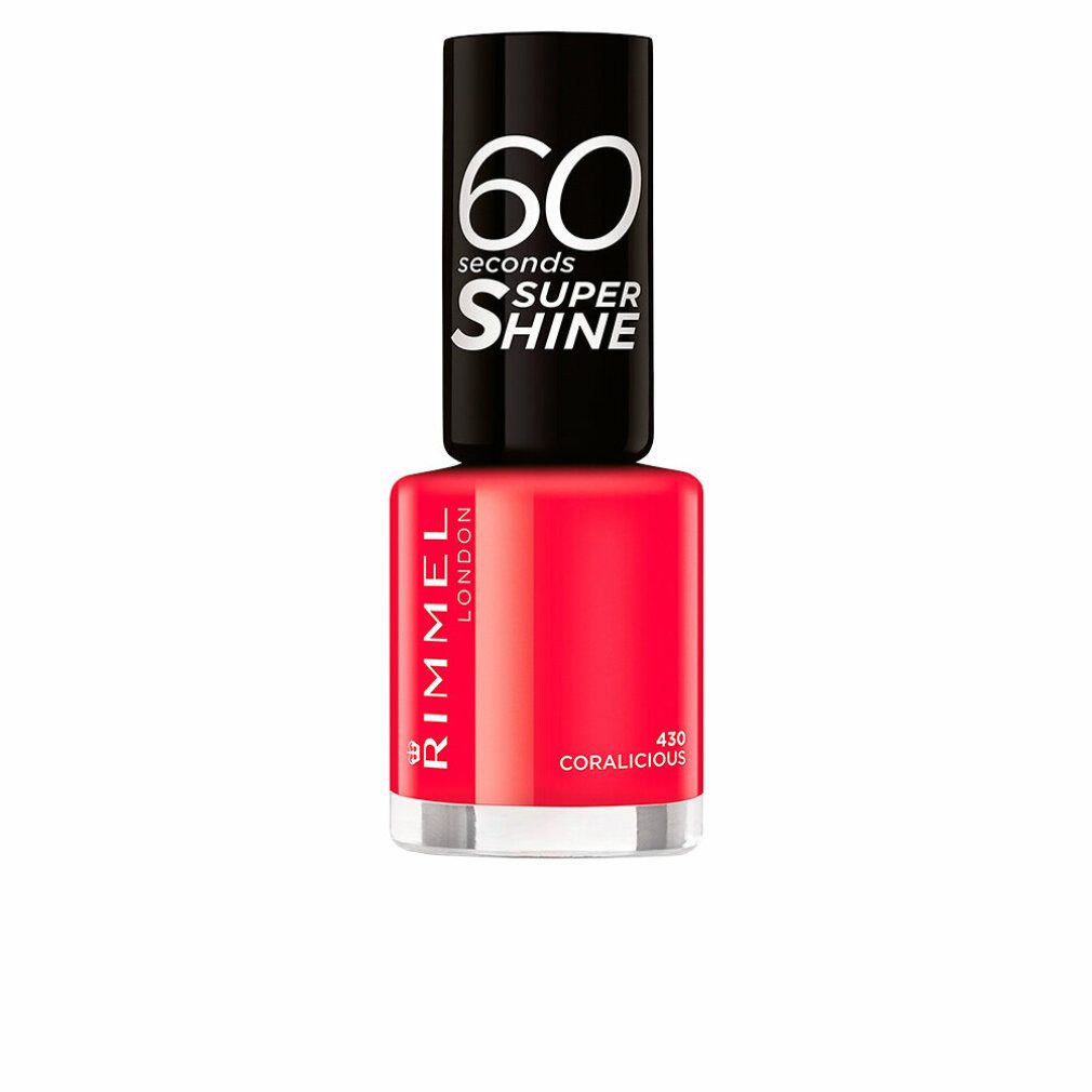 Rimmel London Nagellack 60 Seconds Super Shine Nail Lacquer 430 Coralicious