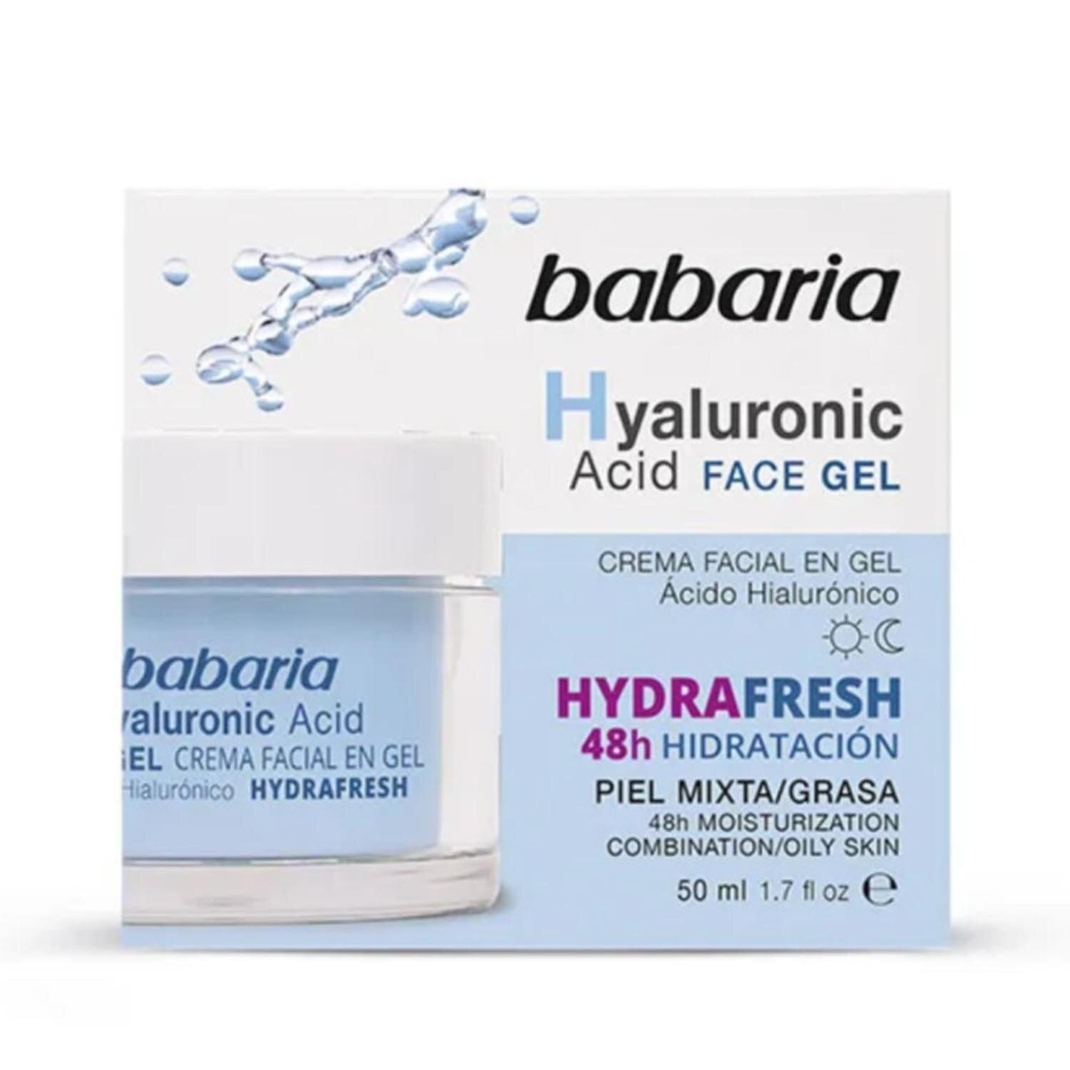 babaria Feuchtigkeitsgel Cr Babaria Hyaluronic Hydrafresh