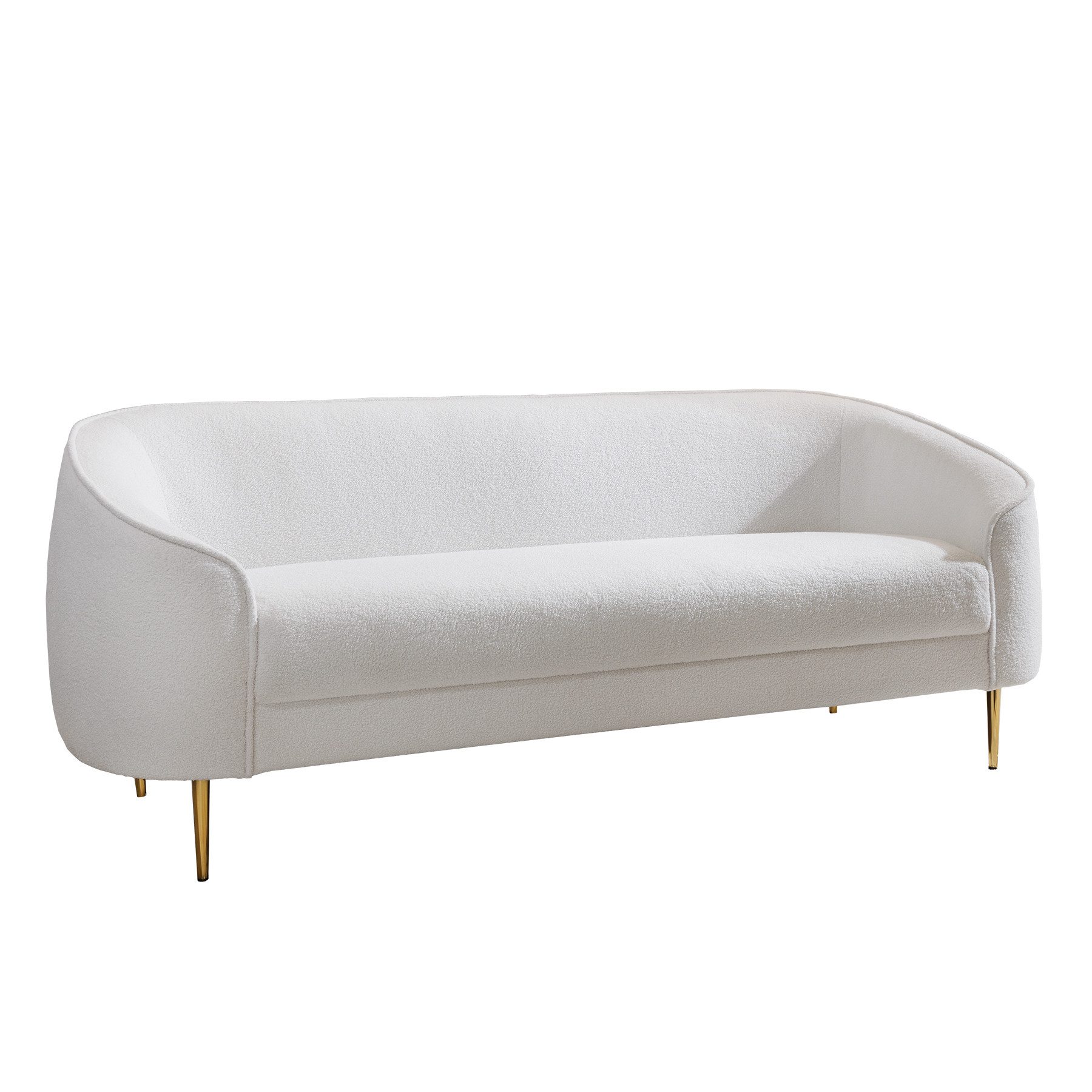 riess-ambiente Sofa DIVA 205cm weiß, Einzelartikel 1 Teile, Wohnzimmer · Bo günstig online kaufen