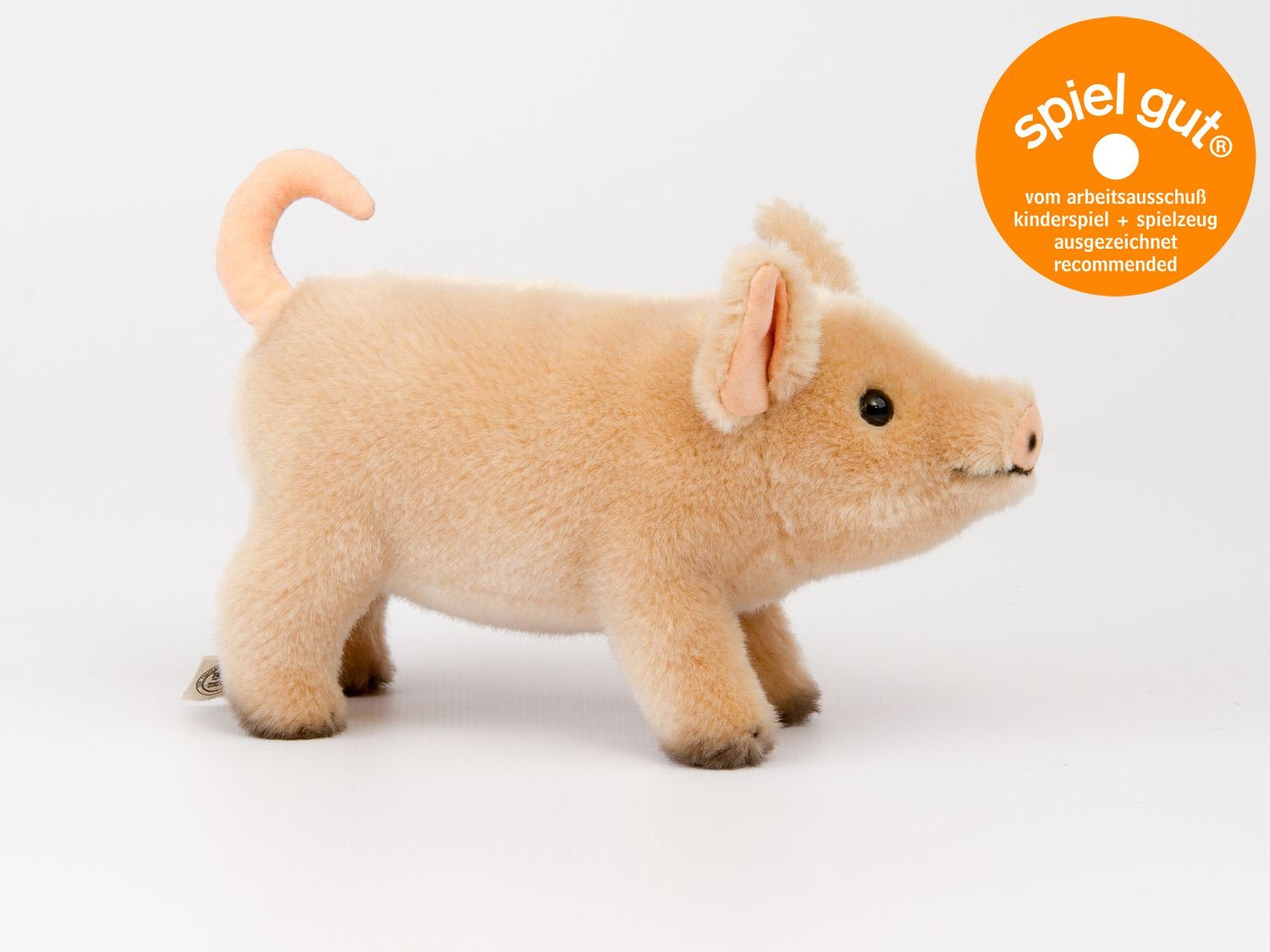Kösen Kuscheltier Schwein Quieck Schweinchen 17 cm