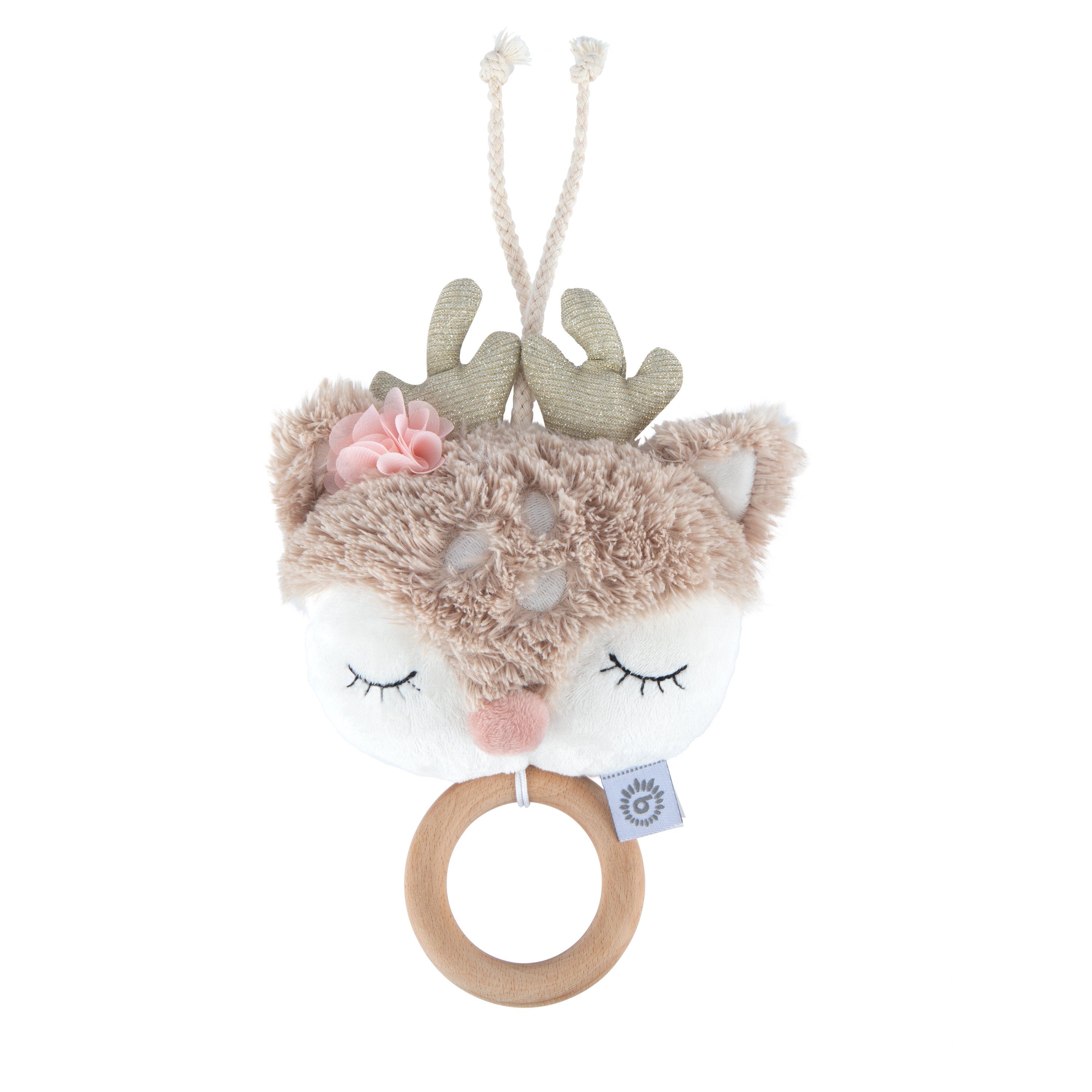 BIECO Spieluhr »Bieco Musikspieluhr Reh ca. 30 cm Baby Spieluhr Einschlafhilfe Babys Baby Musik