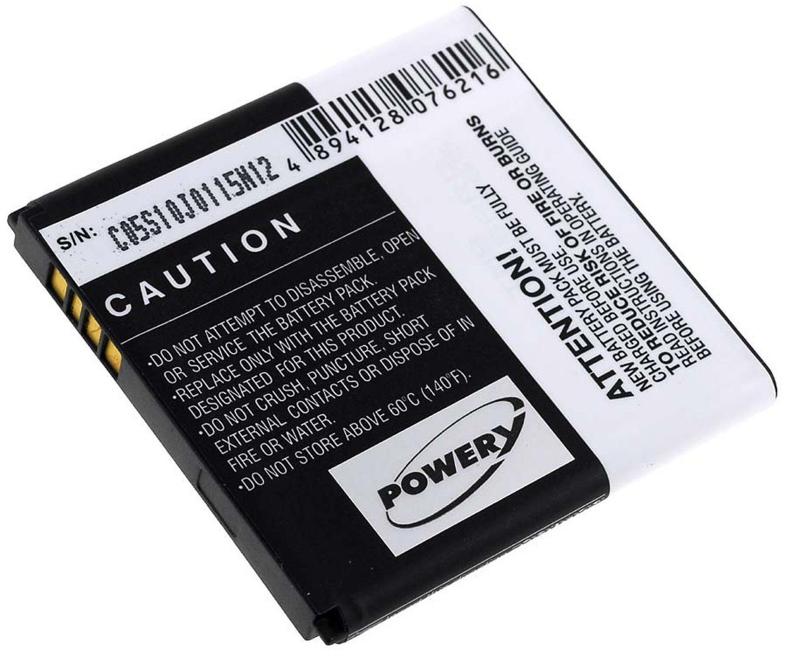 Powery Akku für Alcatel One Touch 992D Smartphone-Akku 1650 mAh (3.7 V)