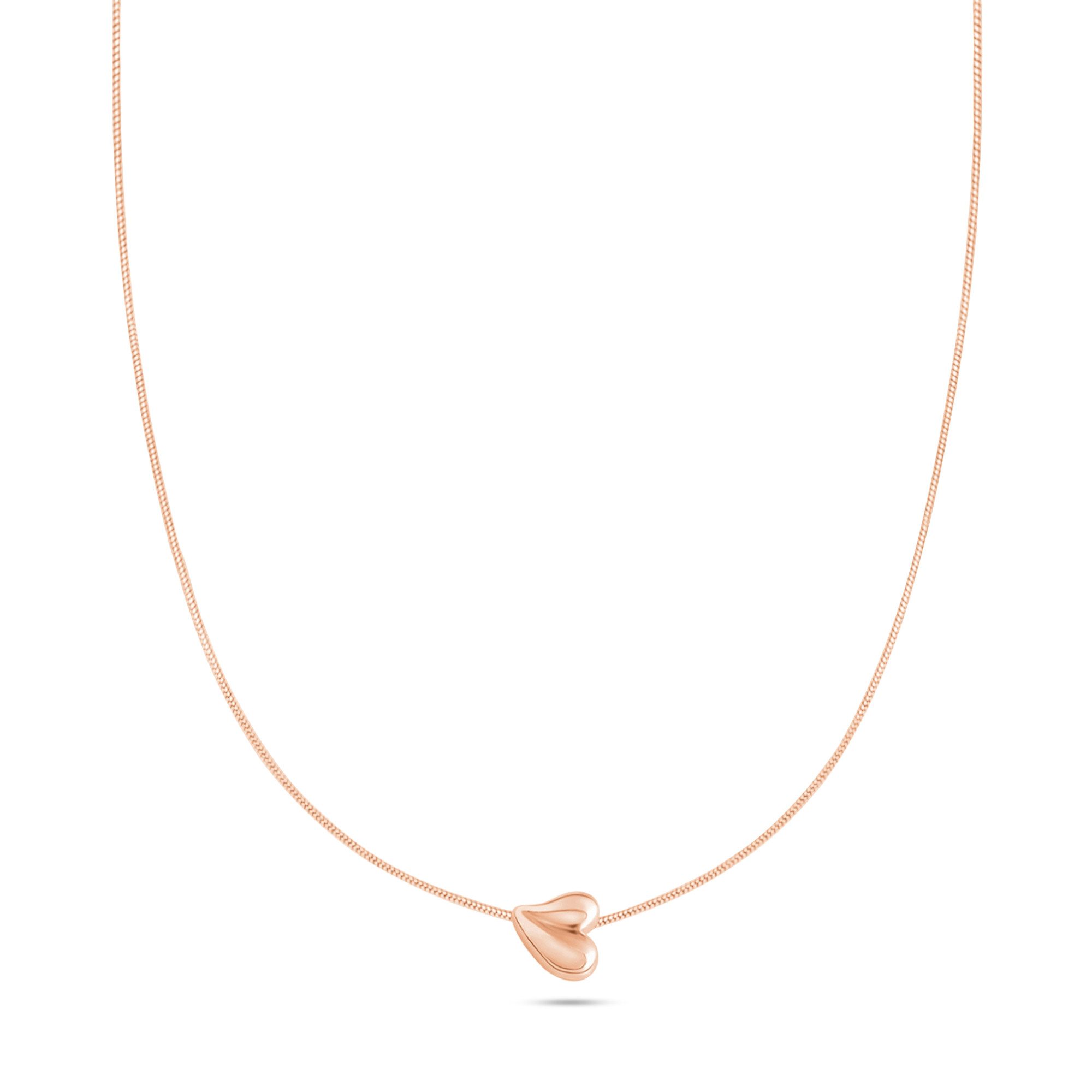 Tamaris Kette mit Anhänger Organic Heart, Herz