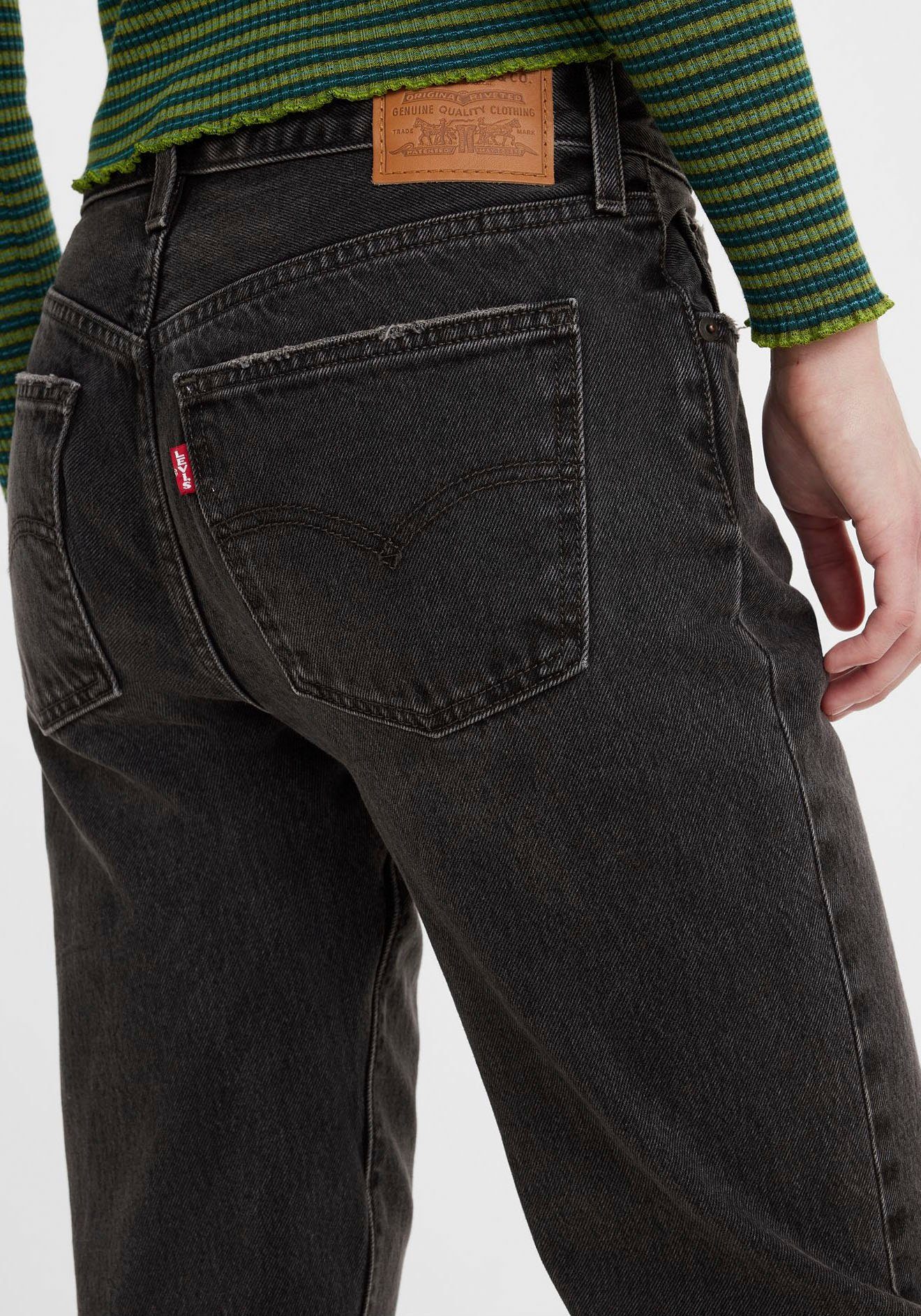 Levi's® Gerade Jeans black STRAIGHT MIDDY