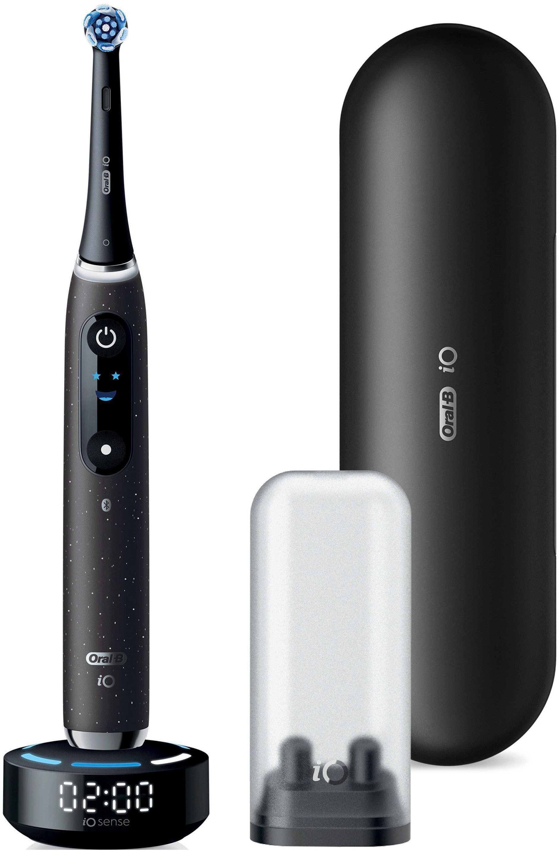 Oral-B Elektrische Zahnbürste Oral-B iO Series 10, Aufsteckbürsten: 1 St., 1 Aufsteckbürste, Aufsteckbürstenhalter, Lade-Reise-Etui, iO Sense Zahnputz-Coach, Sc – Bild 2 von 5