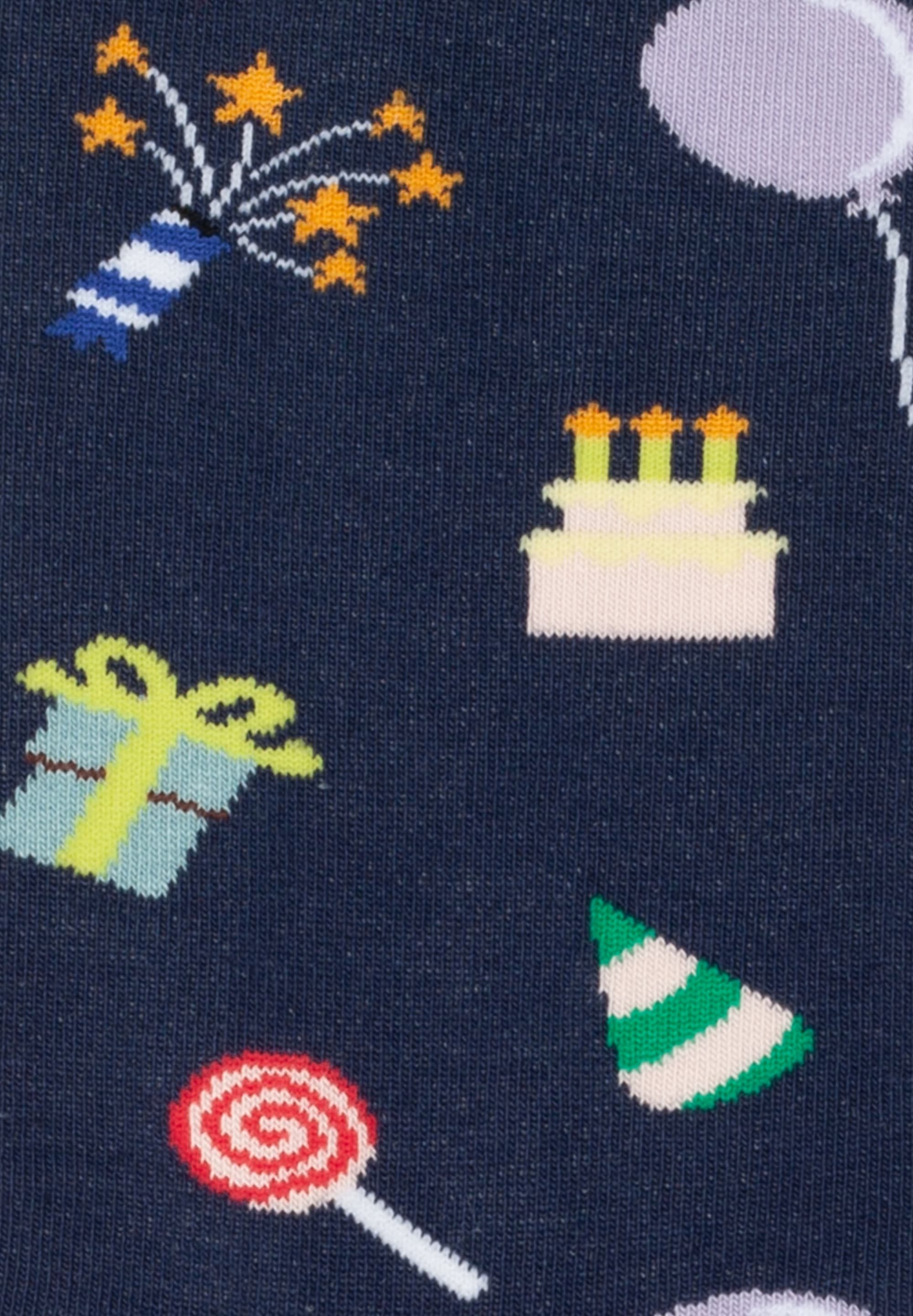 DillySocks Basicsocken Lucky Celebration Aus Baumwolle & recyceltem Polyamid