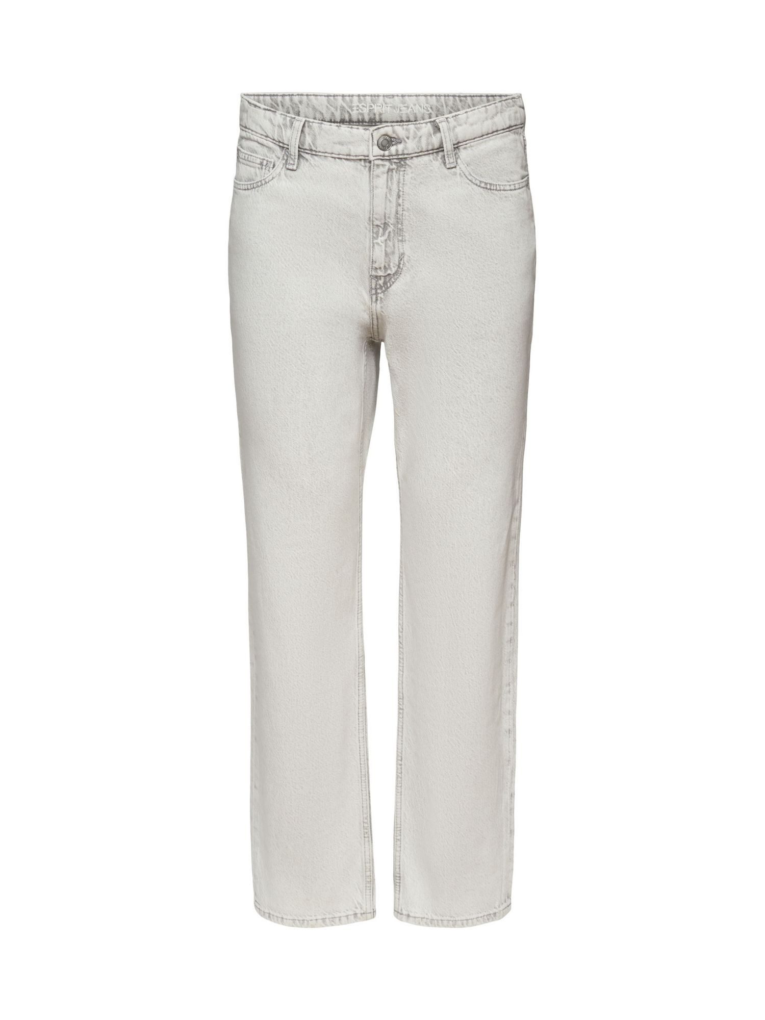 Esprit Weite Jeans Lockere Retro-Jeans mit mittlerer Bundhöhe