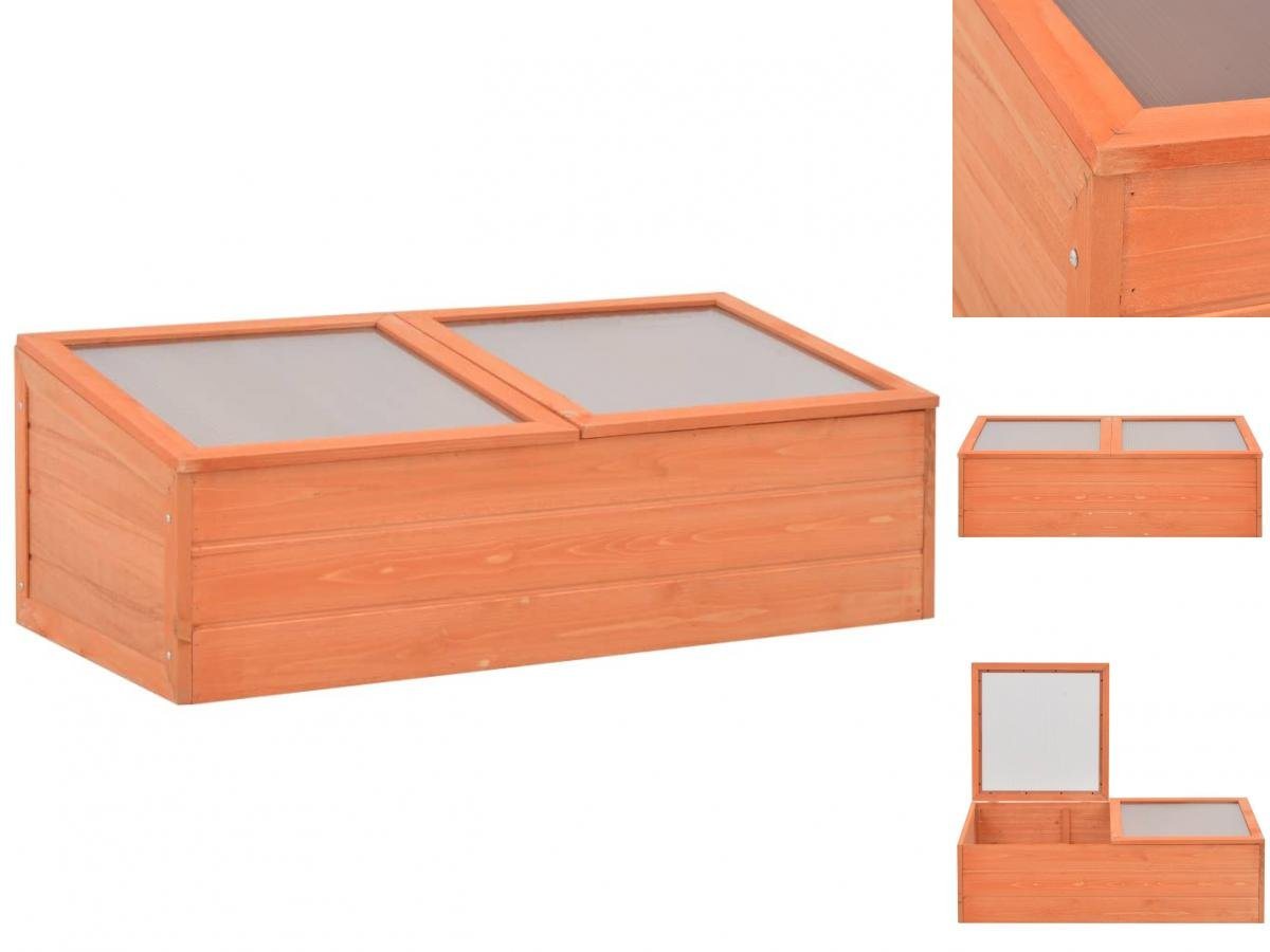 vidaXL Gewächshaus Anzucht Blumen Obst Gemüse Gewächshaus Holz 100x50x34 cm braun | Rabatt: 24% vidaXL Gewächshaus Anzucht Blumen Obst Gemüse Gewächshaus Holz 100x50x34 cm braun | Rabatt: 24%